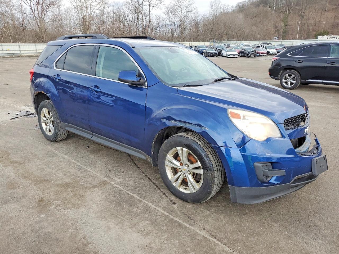 2010 Chevrolet Equinox Lt Blue vin: 2CNALDEW1A6241747