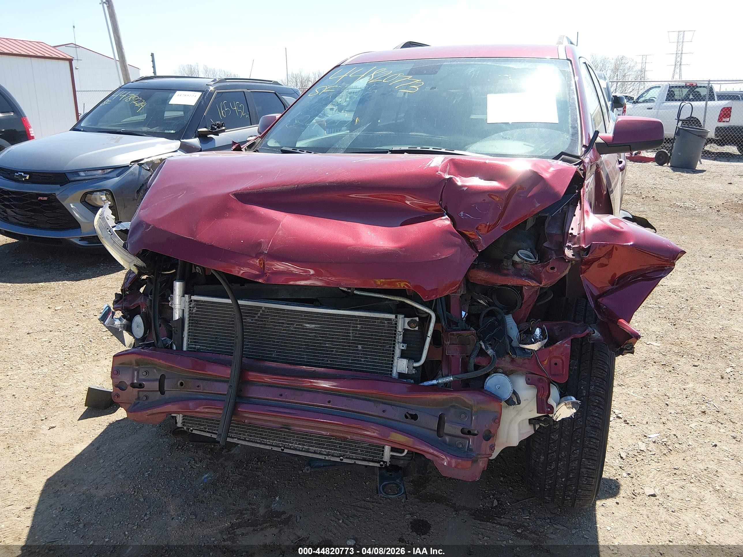 2010 Chevrolet Equinox Lt Red vin: 2CNALDEW1A6260749