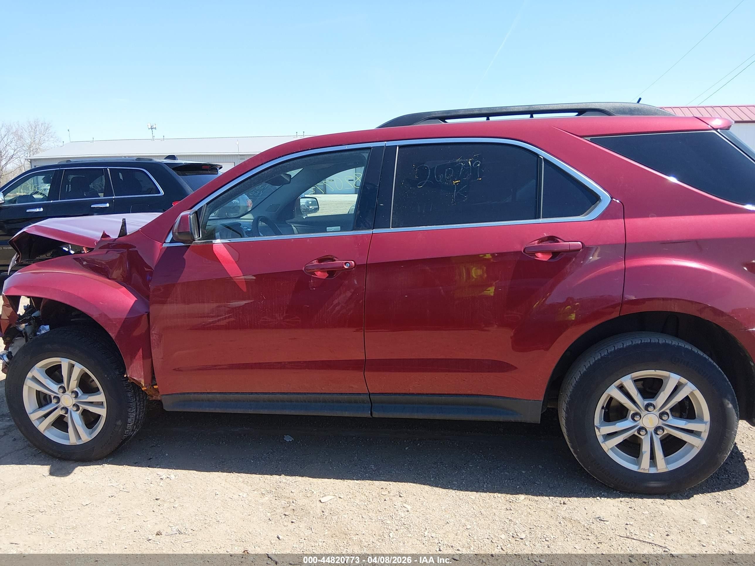 2010 Chevrolet Equinox Lt Red vin: 2CNALDEW1A6260749