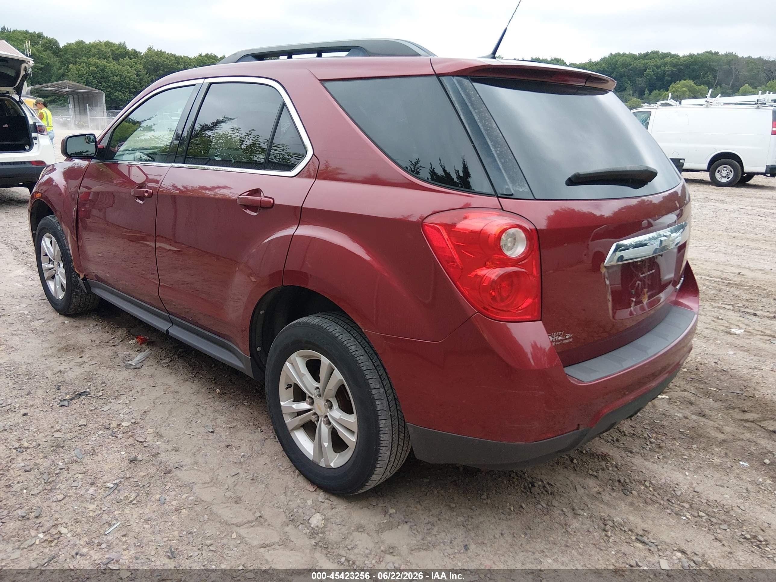 2010 Chevrolet Equinox Lt Maroon vin: 2CNALDEW1A6342271