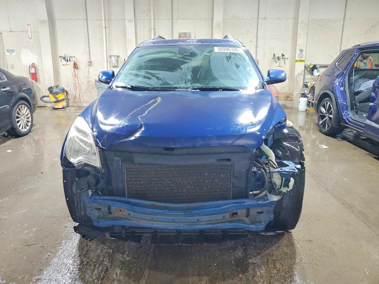 2010 Chevrolet Equinox Lt Blue vin: 2CNALDEW1A6394192