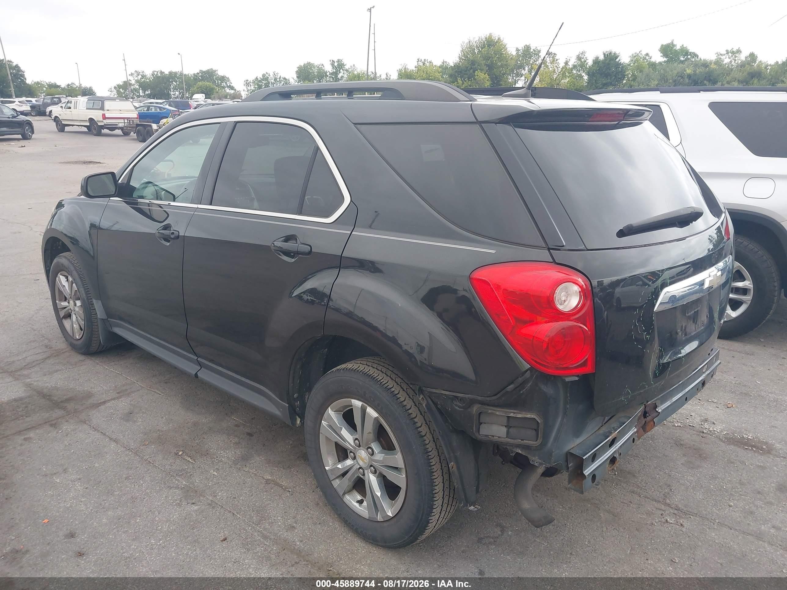 2010 Chevrolet Equinox Lt Black vin: 2CNALDEW1A6410973