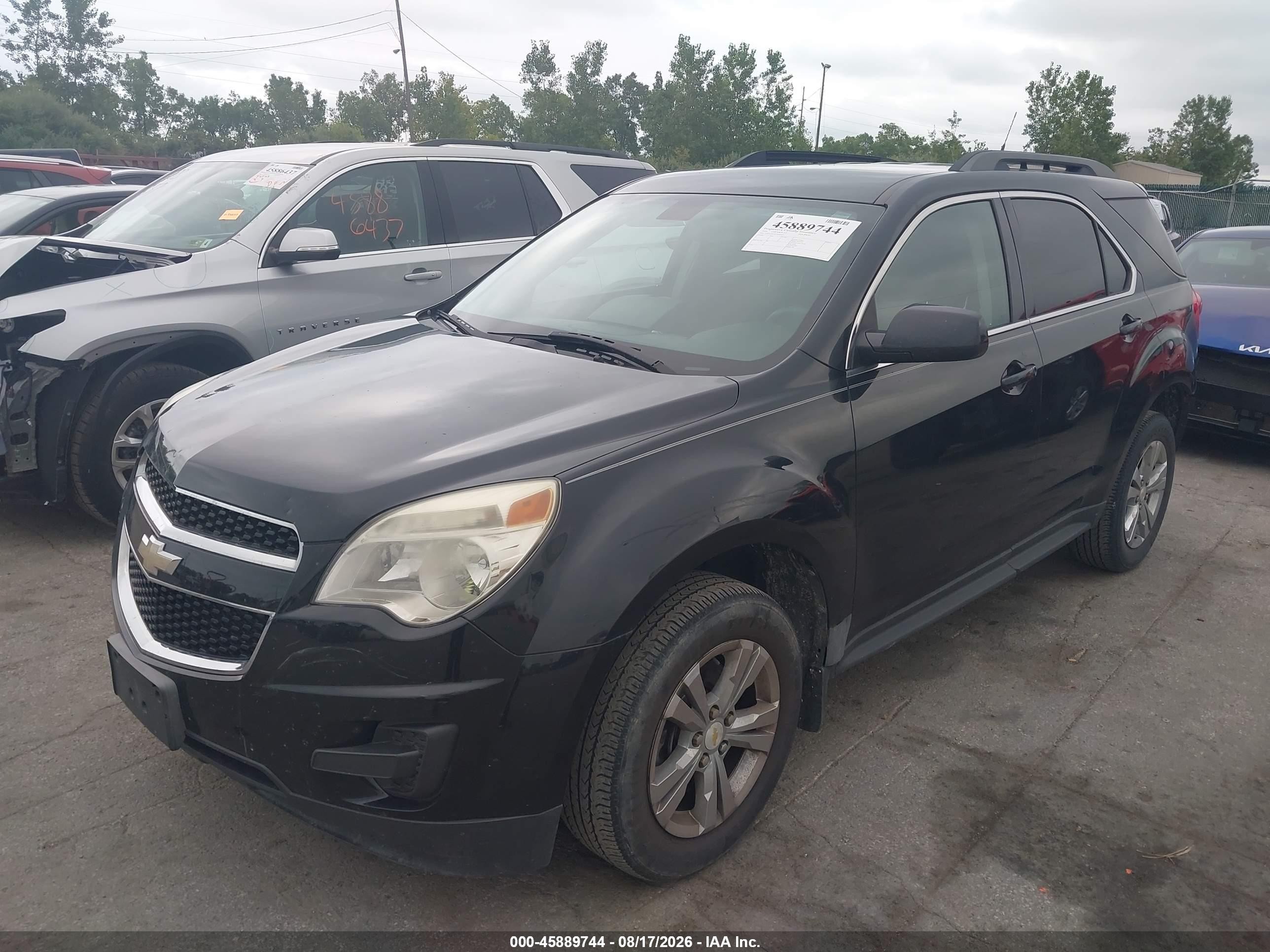 2010 Chevrolet Equinox Lt Black vin: 2CNALDEW1A6410973