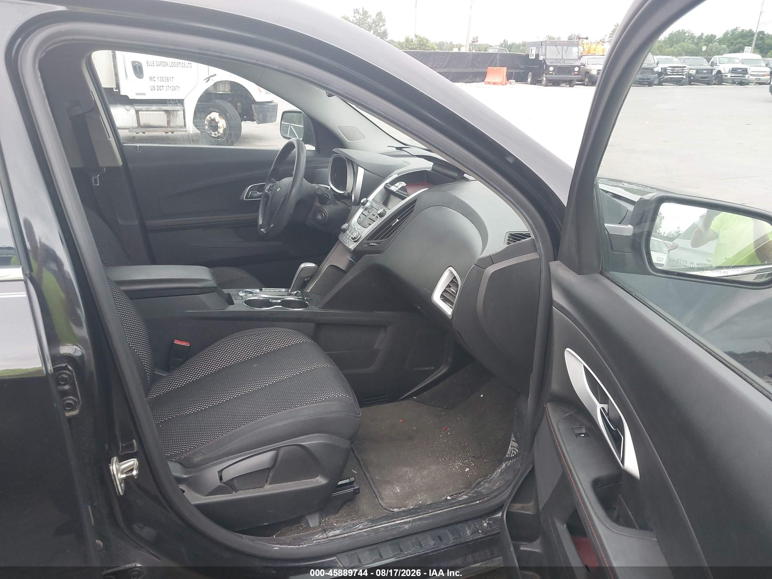 2010 Chevrolet Equinox Lt Black vin: 2CNALDEW1A6410973