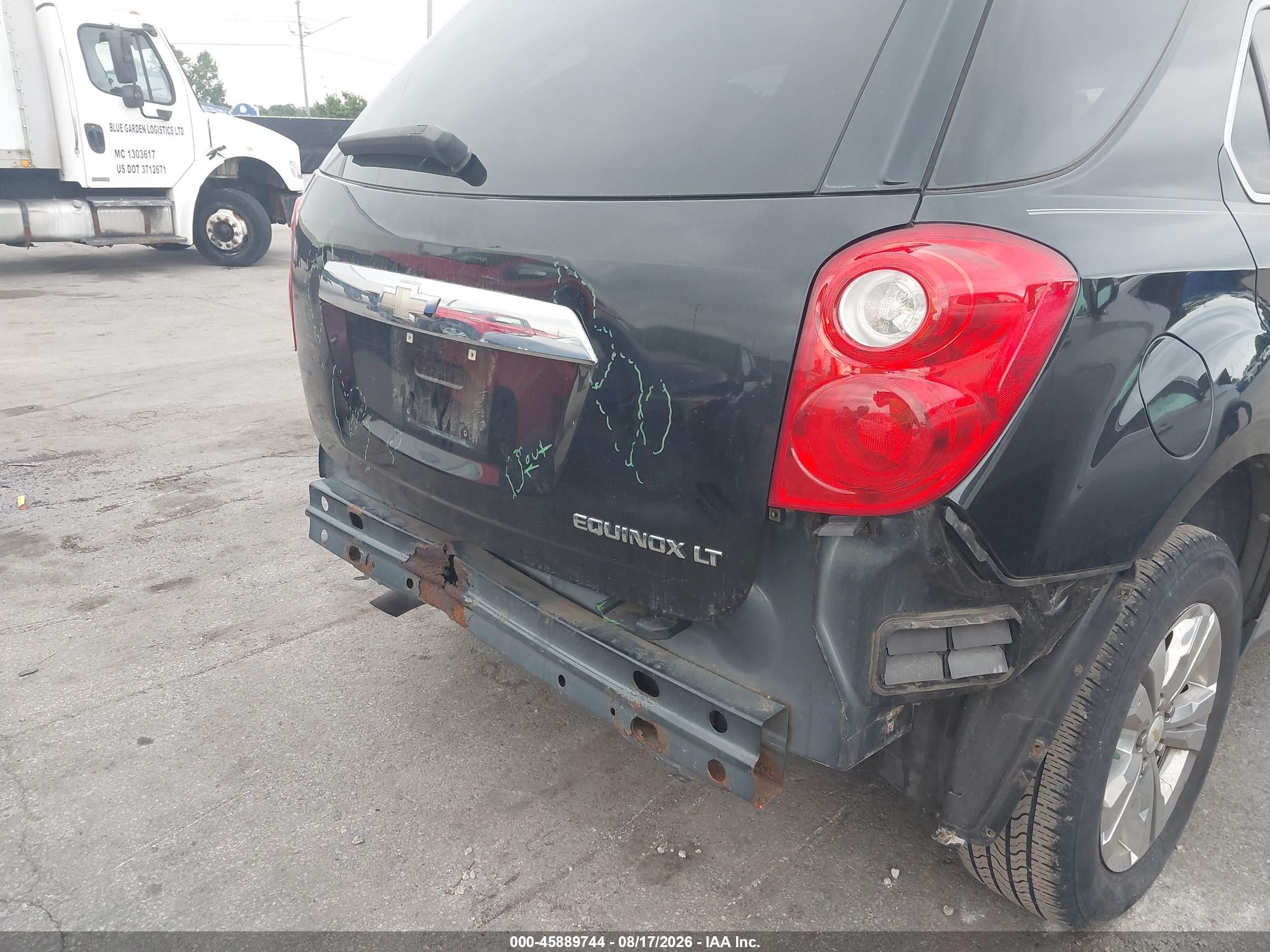 2010 Chevrolet Equinox Lt Black vin: 2CNALDEW1A6410973