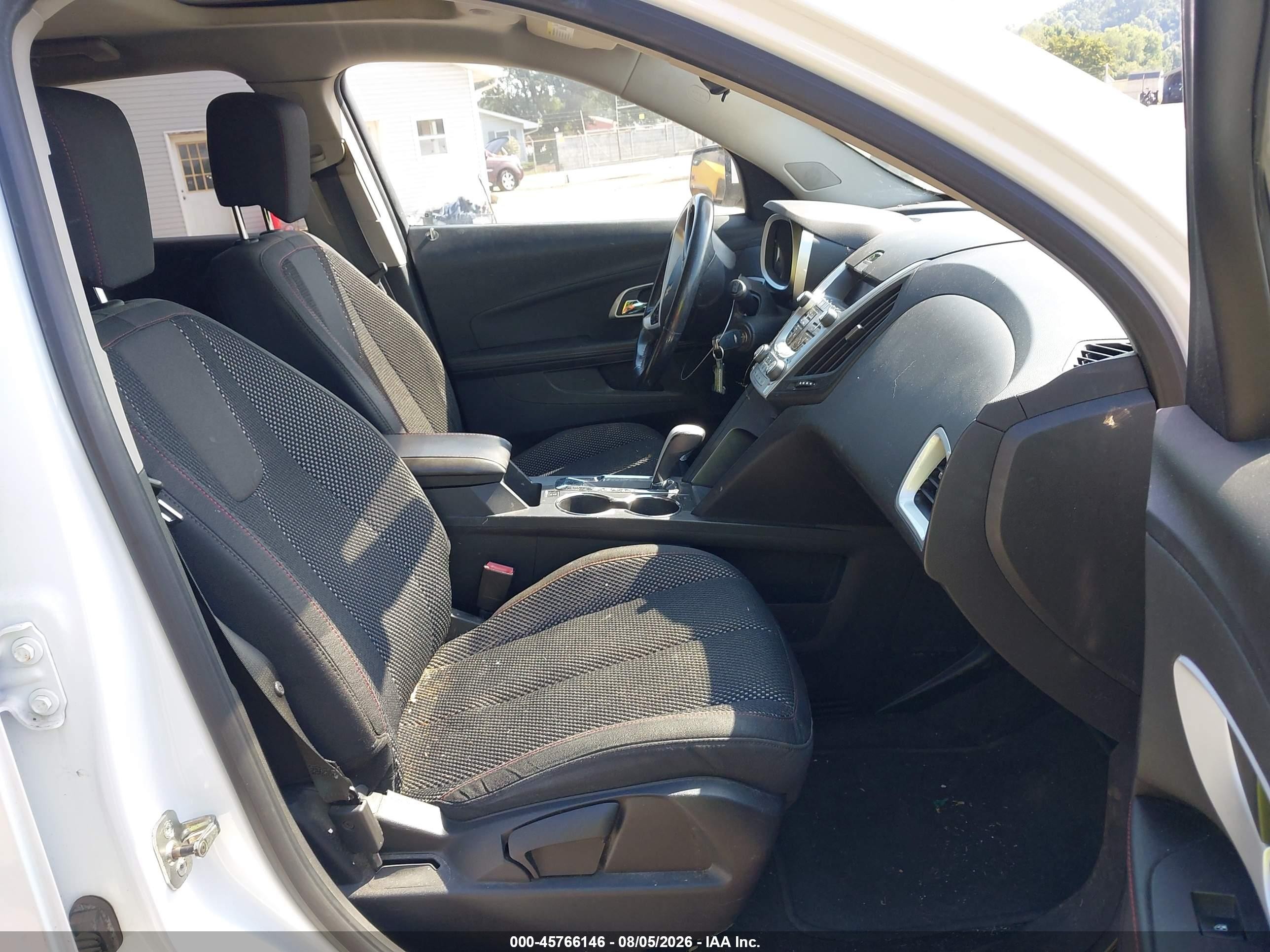 2010 Chevrolet Equinox Lt White vin: 2CNALDEW2A6282825
