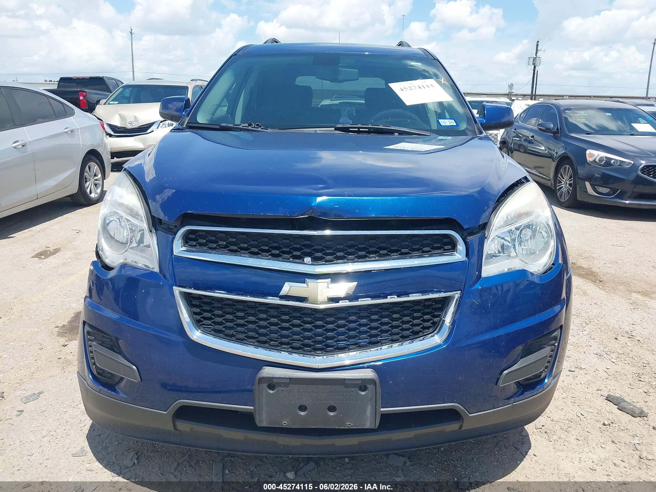 2010 Chevrolet Equinox Lt Blue vin: 2CNALDEW3A6249901