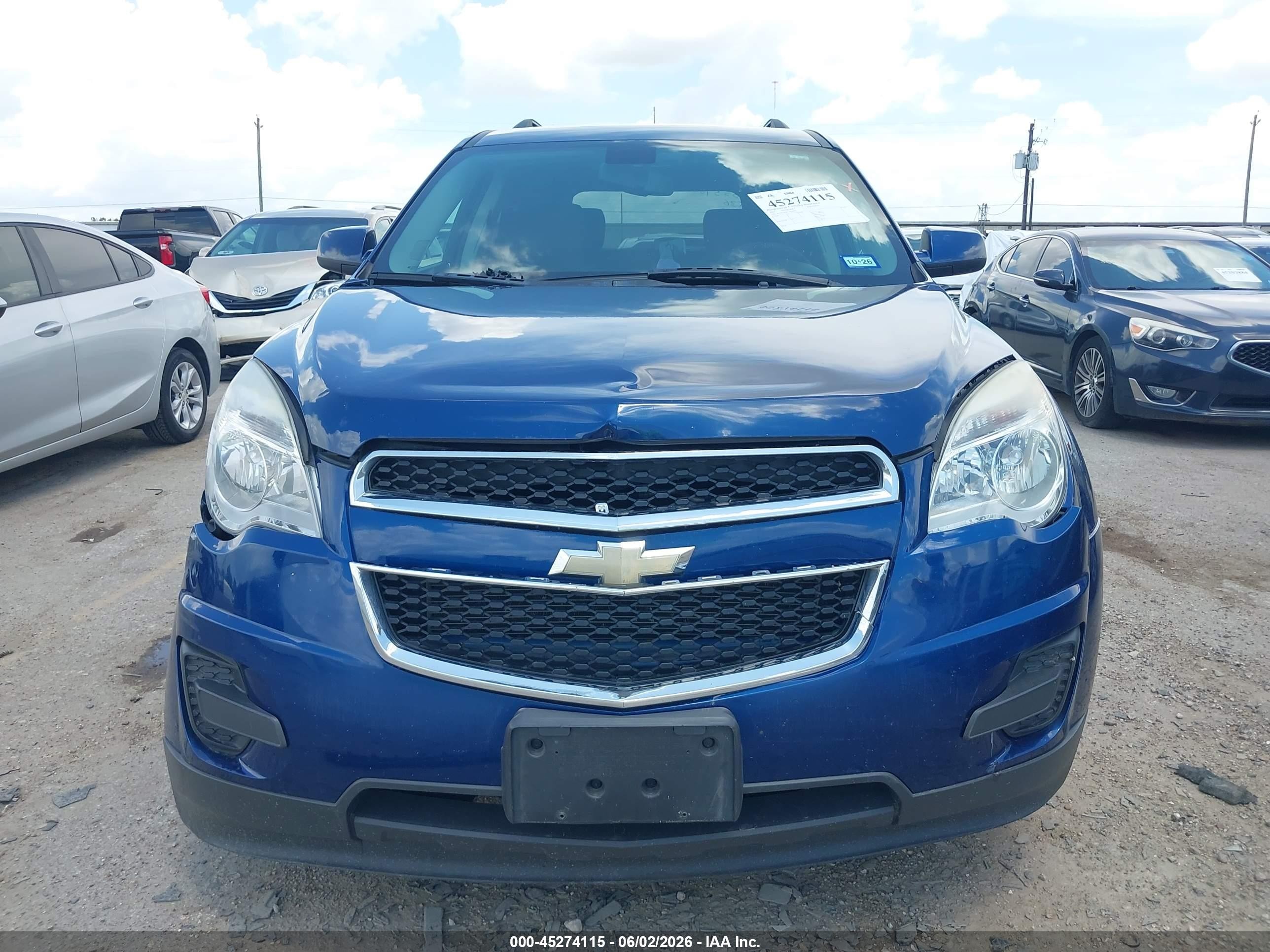 2010 Chevrolet Equinox Lt Blue vin: 2CNALDEW3A6249901