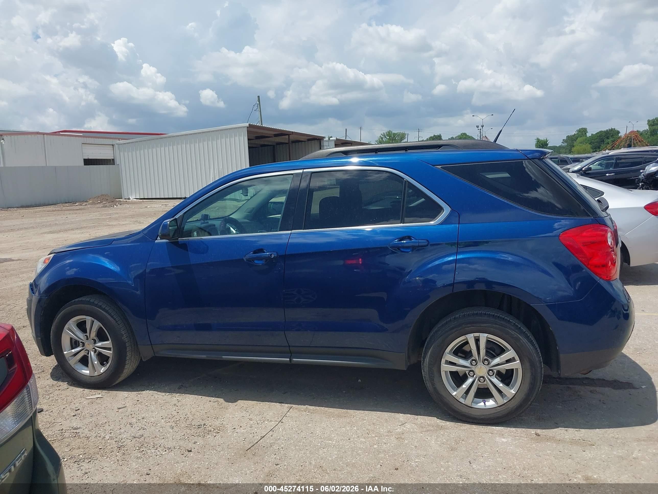 2010 Chevrolet Equinox Lt Blue vin: 2CNALDEW3A6249901