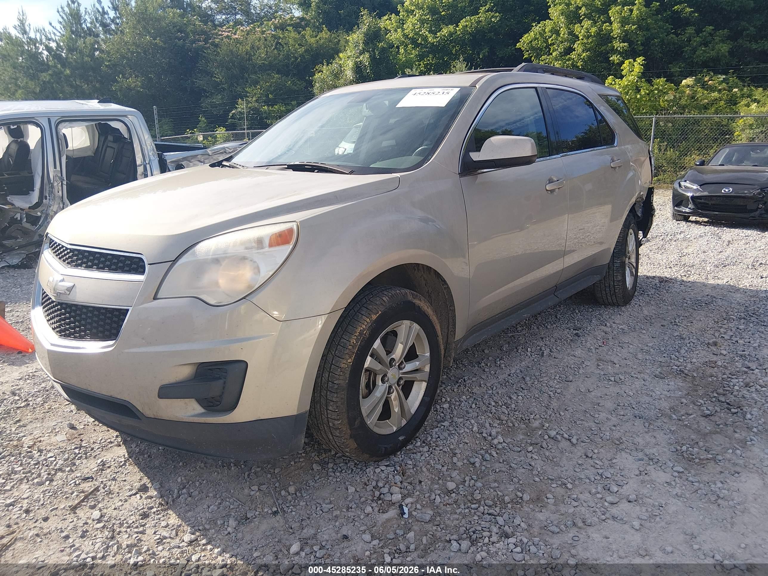 2010 Chevrolet Equinox Lt Золотой vin: 2CNALDEW3A6251647