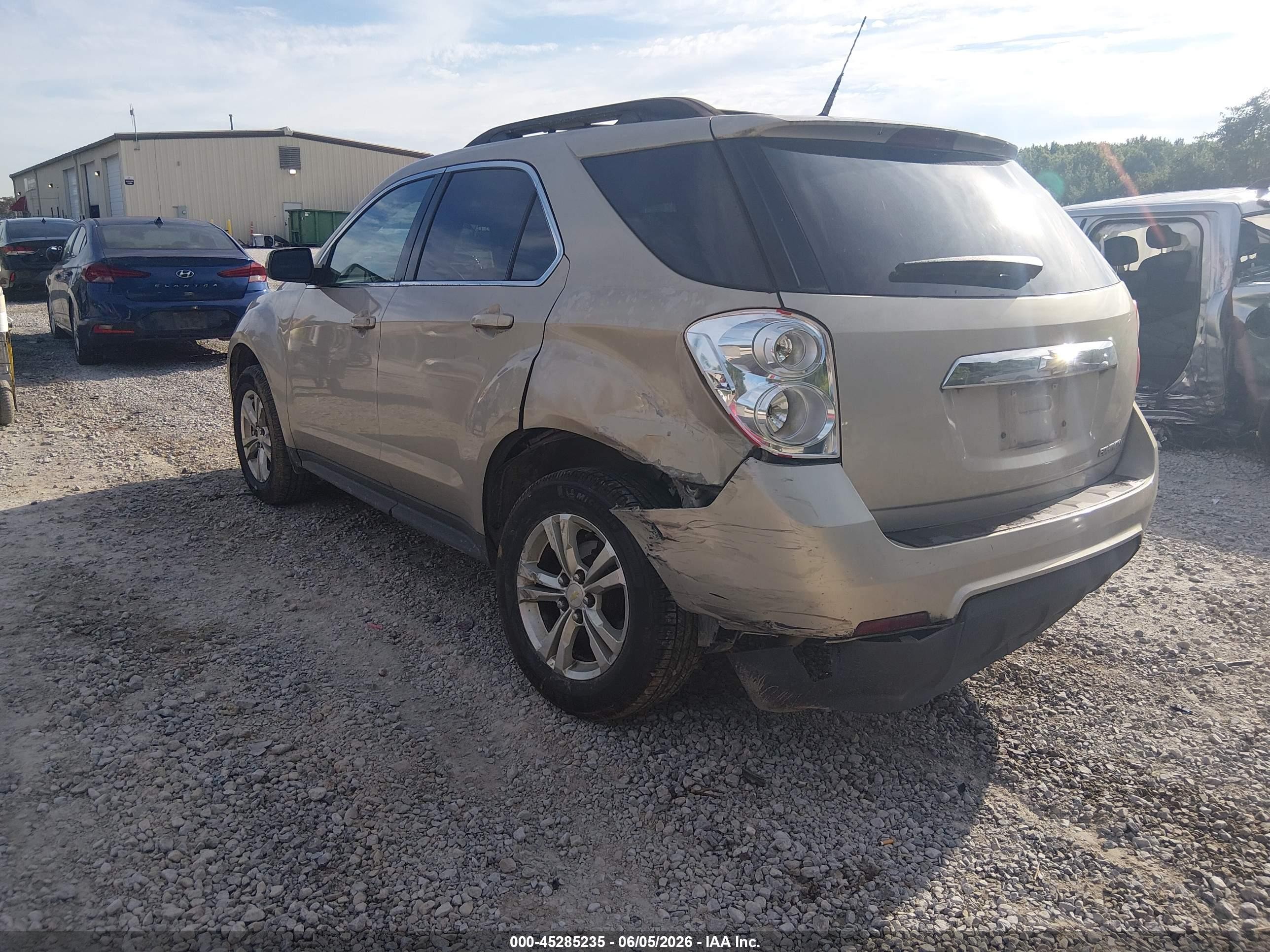 2010 Chevrolet Equinox Lt Золотой vin: 2CNALDEW3A6251647