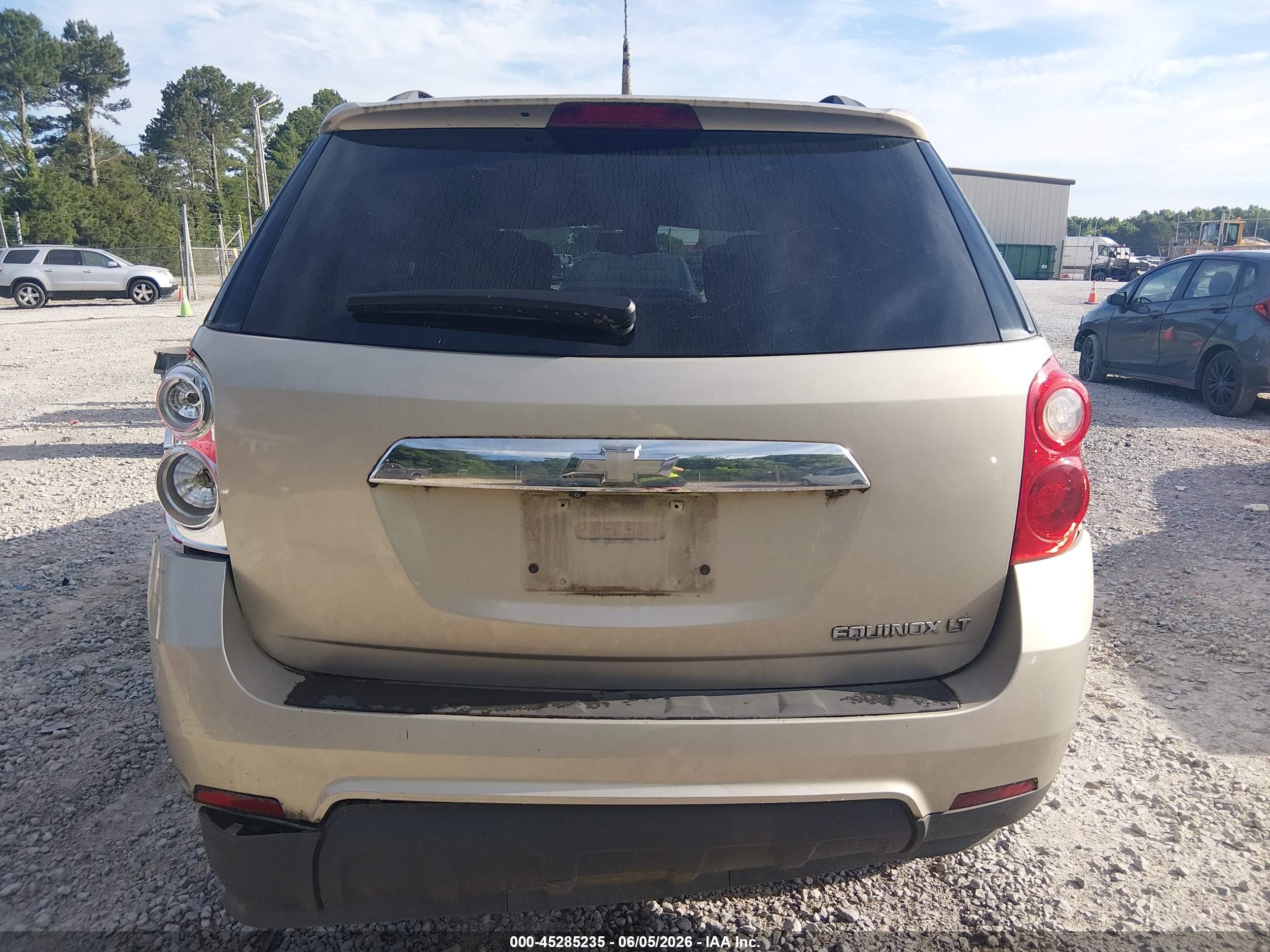 2010 Chevrolet Equinox Lt Золотой vin: 2CNALDEW3A6251647