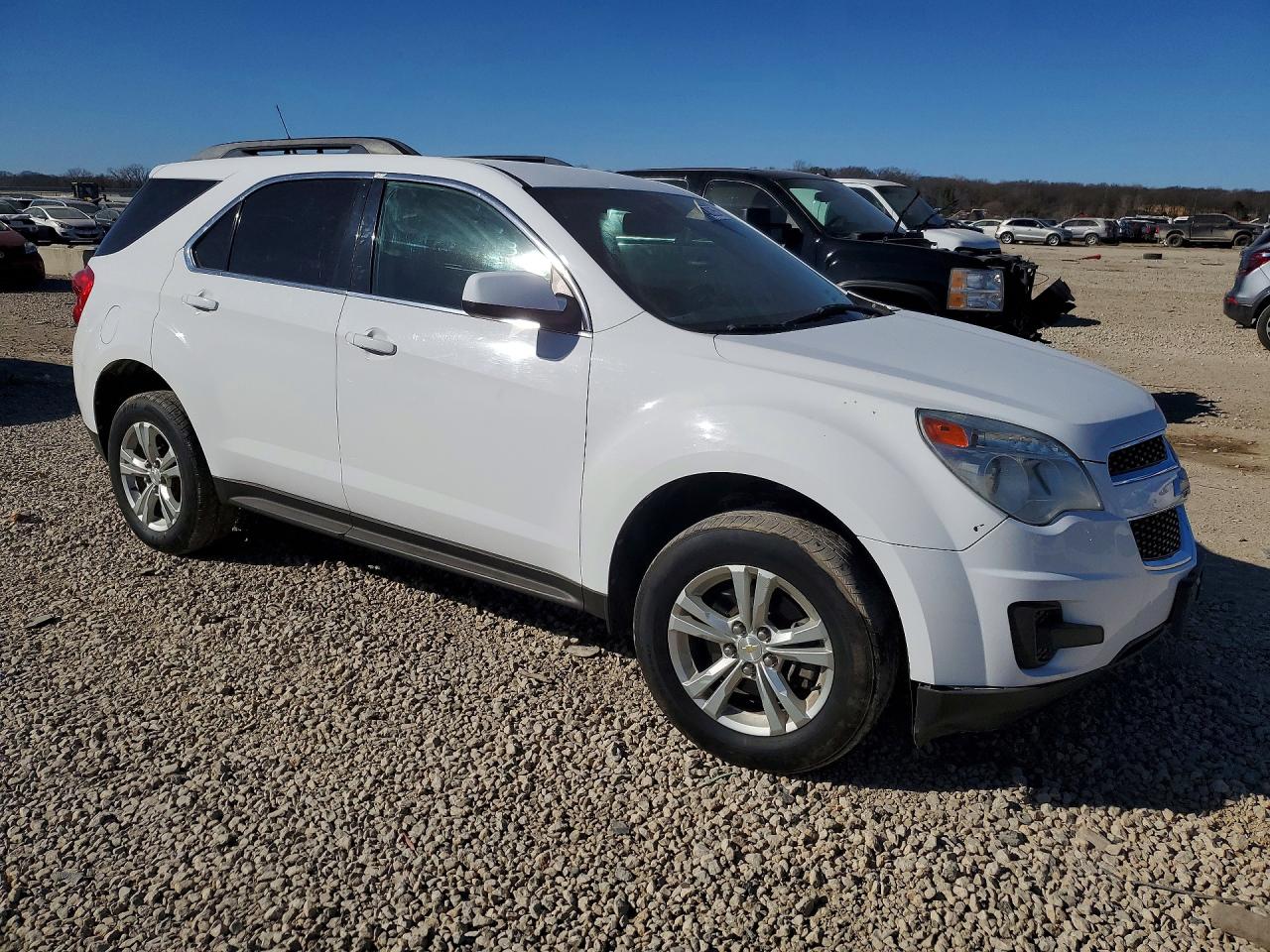 2010 Chev Equinox Lt White vin: 2CNALDEW3A6256153