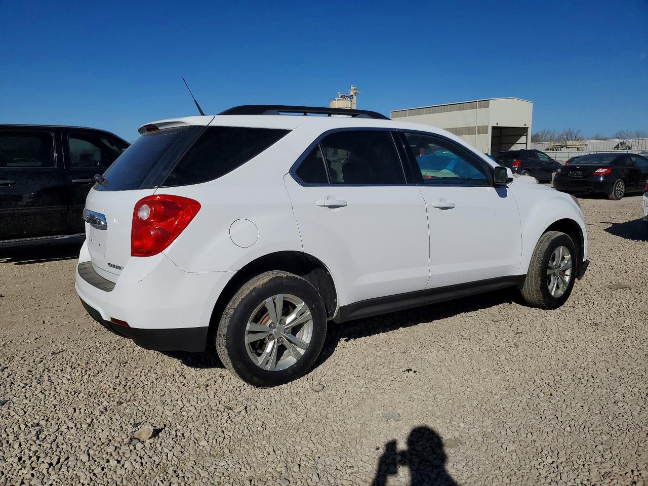 2010 Chev Equinox Lt White vin: 2CNALDEW3A6256153