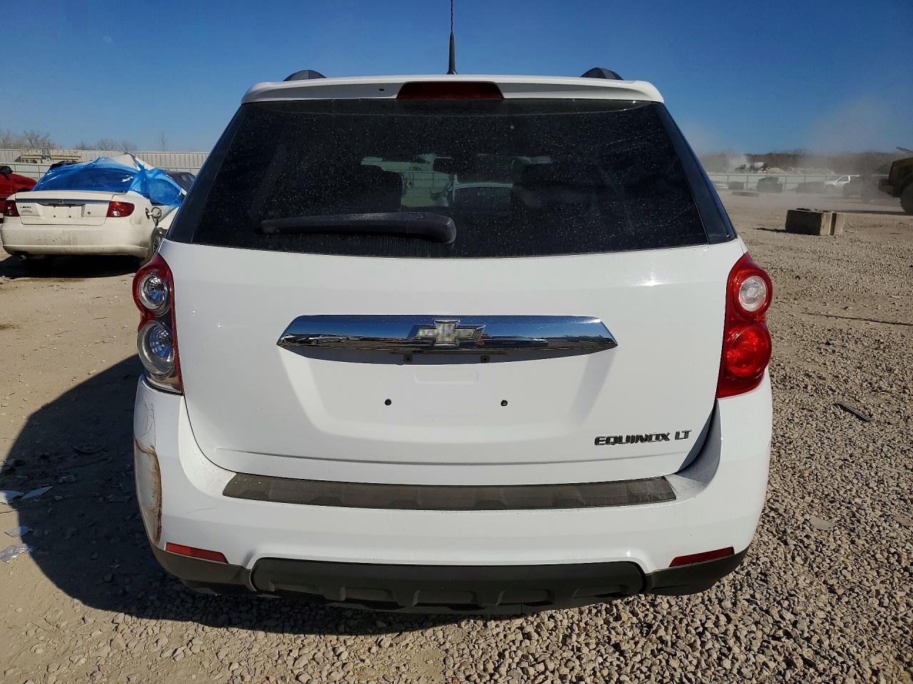 2010 Chev Equinox Lt White vin: 2CNALDEW3A6256153