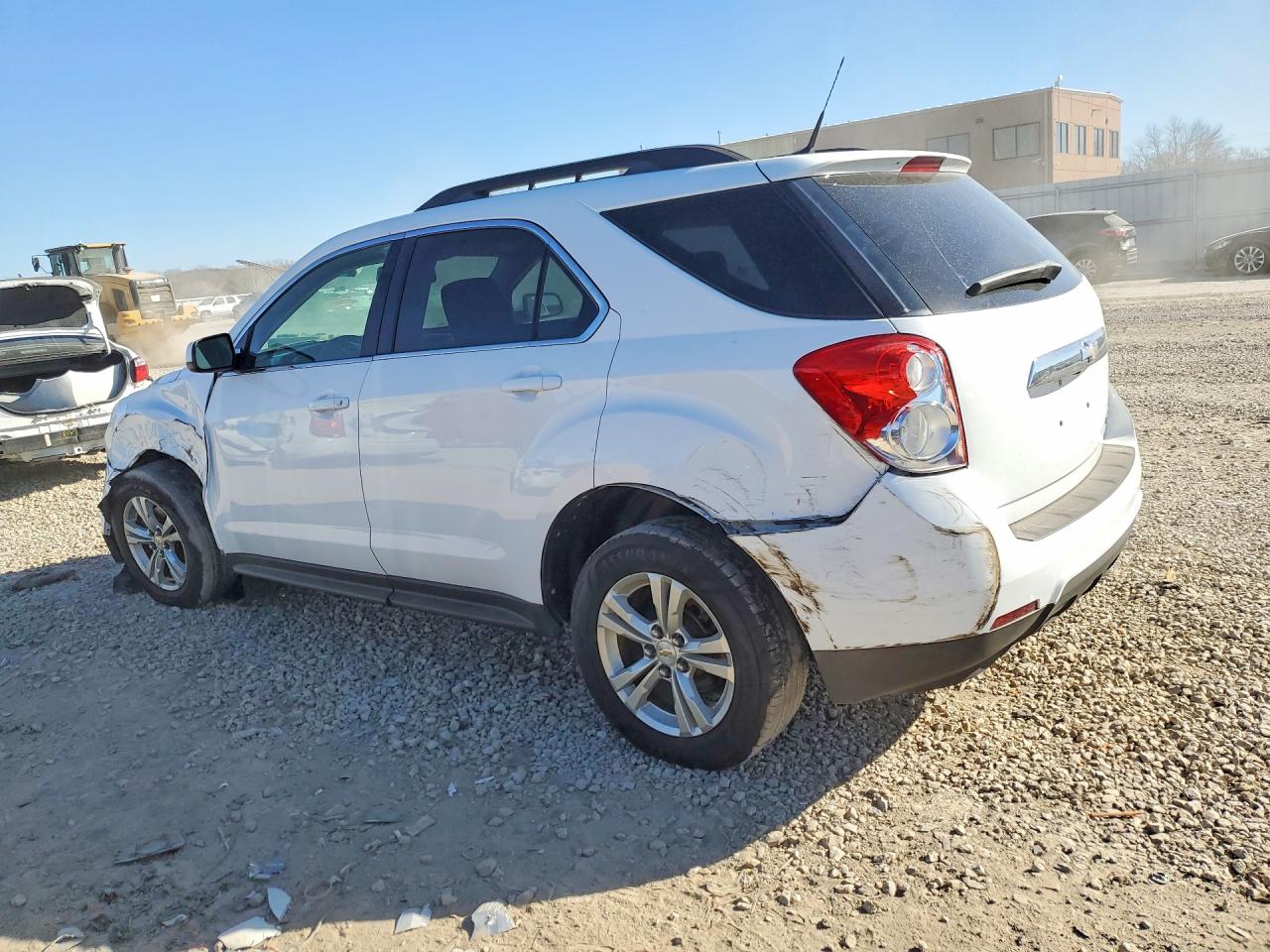 2010 Chev Equinox Lt White vin: 2CNALDEW3A6256153
