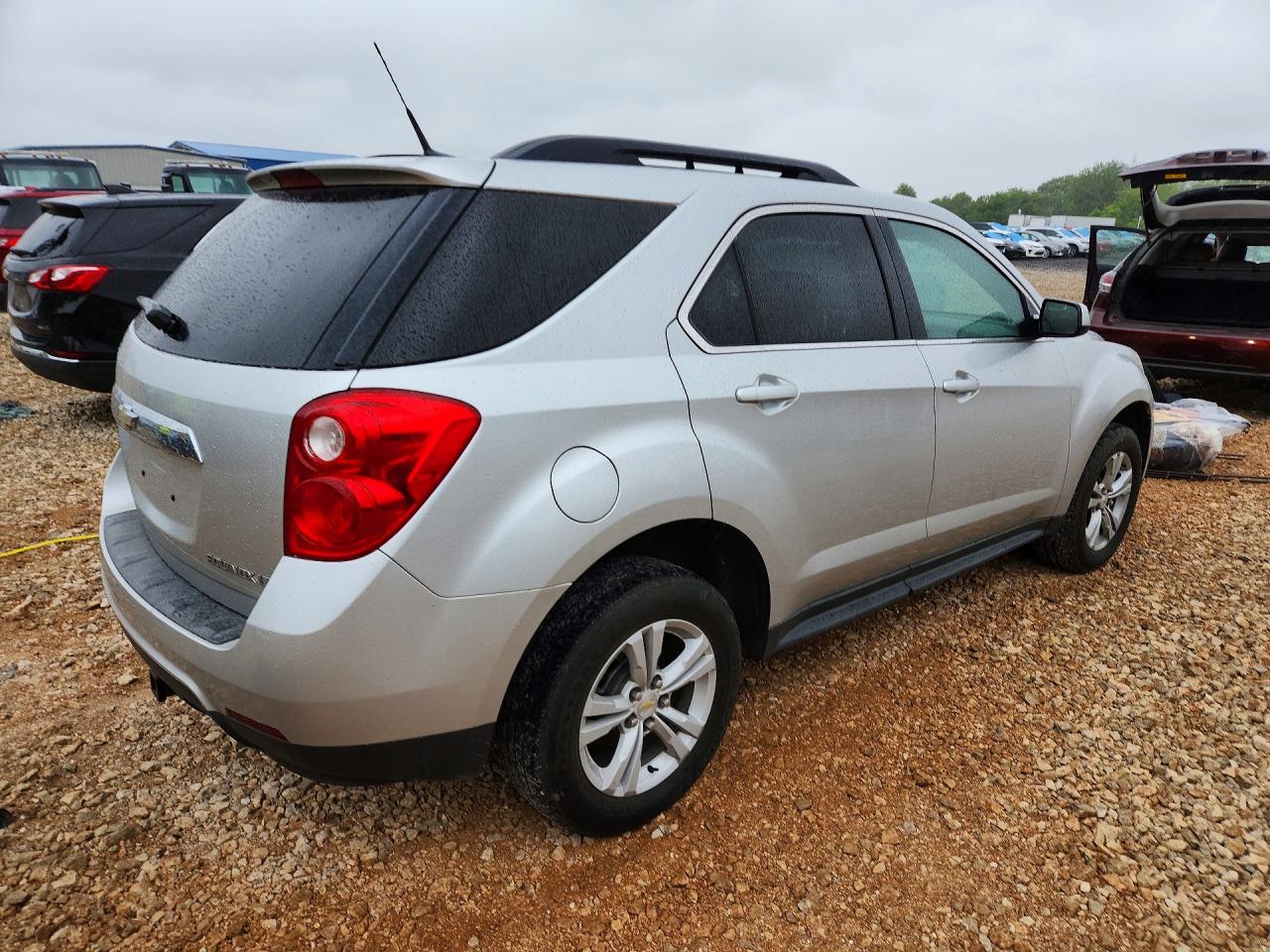 2010 Chevrolet Equinox Lt Silver vin: 2CNALDEW3A6277892