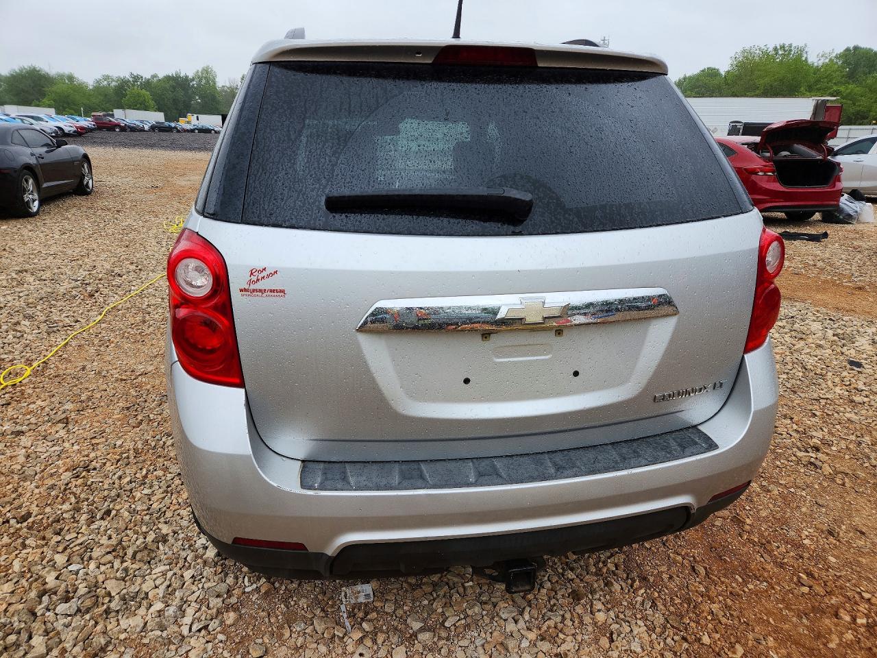 2010 Chevrolet Equinox Lt Silver vin: 2CNALDEW3A6277892