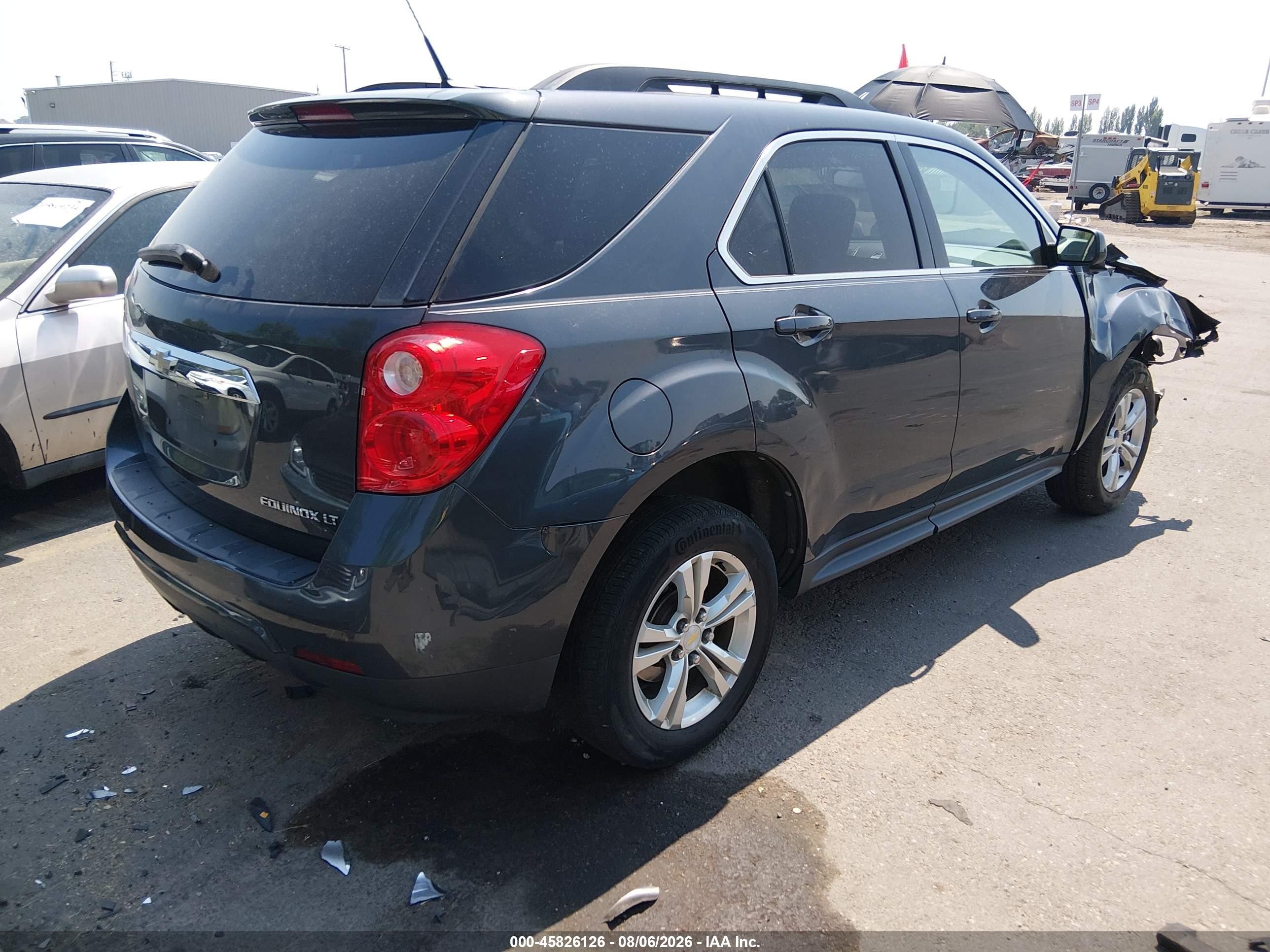 2010 Chevrolet Equinox Lt Light Blue vin: 2CNALDEW3A6360593