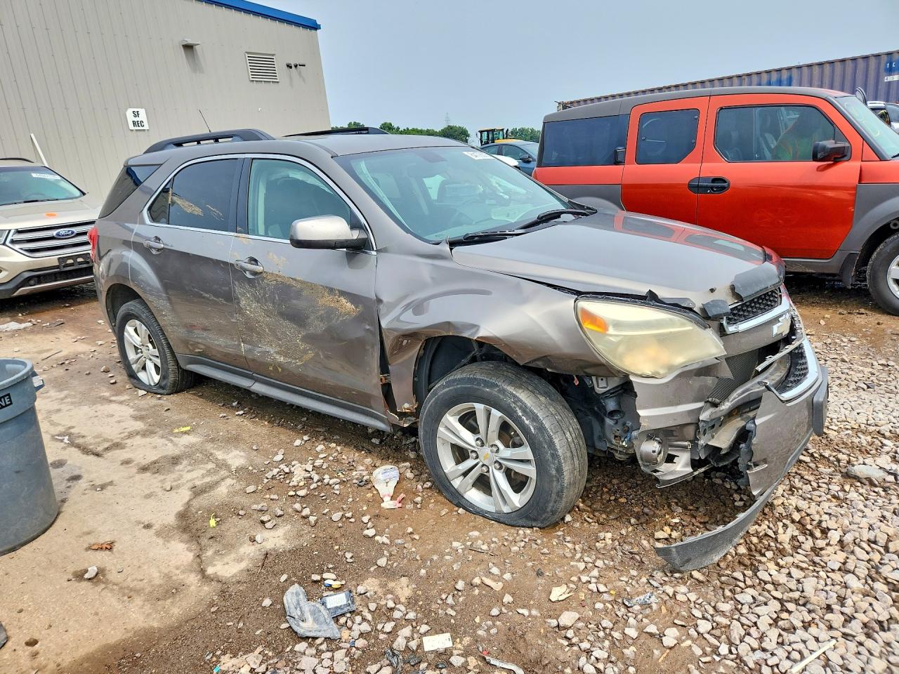 2010 Chevrolet Equinox Lt Gray vin: 2CNALDEW3A6366104