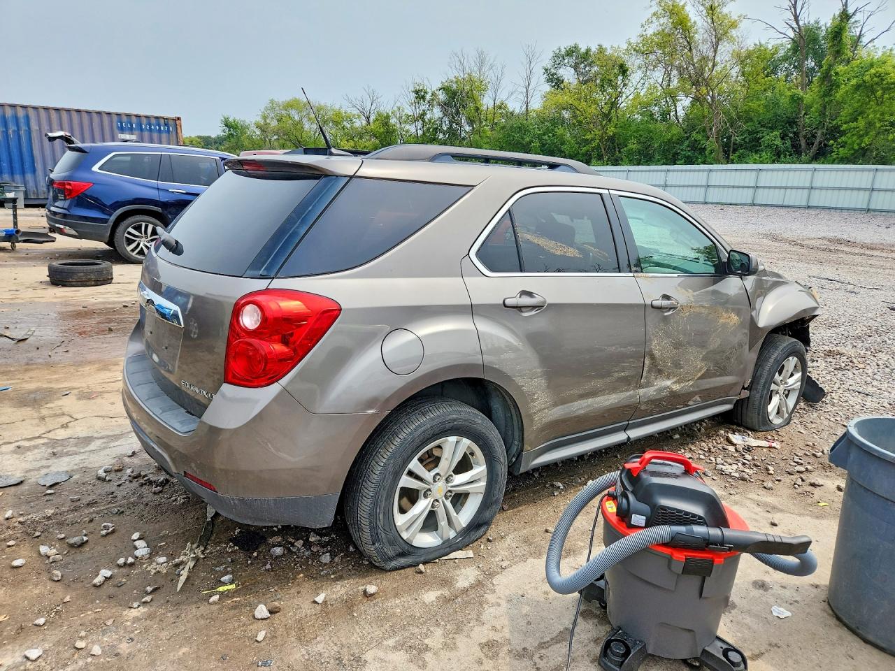 2010 Chevrolet Equinox Lt Gray vin: 2CNALDEW3A6366104