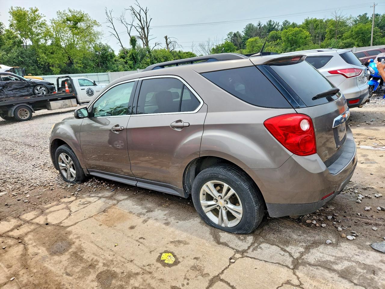 2010 Chevrolet Equinox Lt Gray vin: 2CNALDEW3A6366104