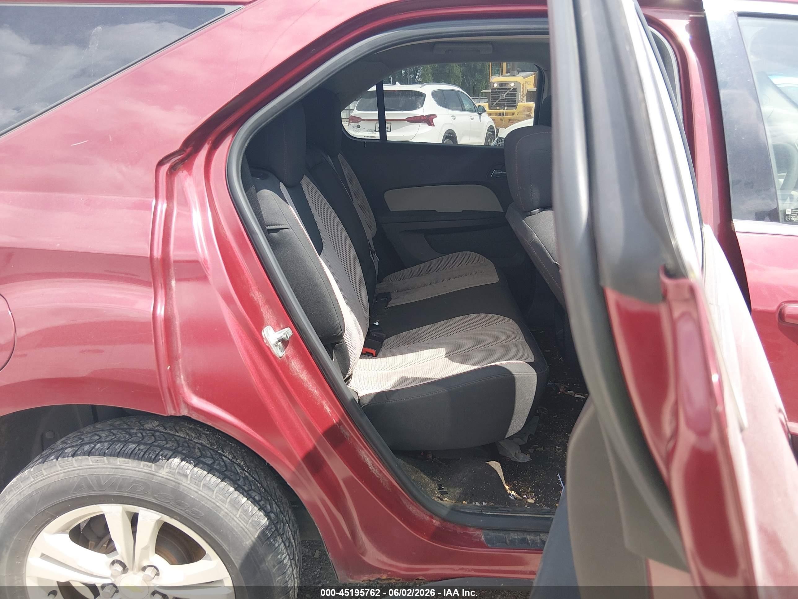 2010 Chevrolet Equinox Lt Maroon vin: 2CNALDEW4A6219841