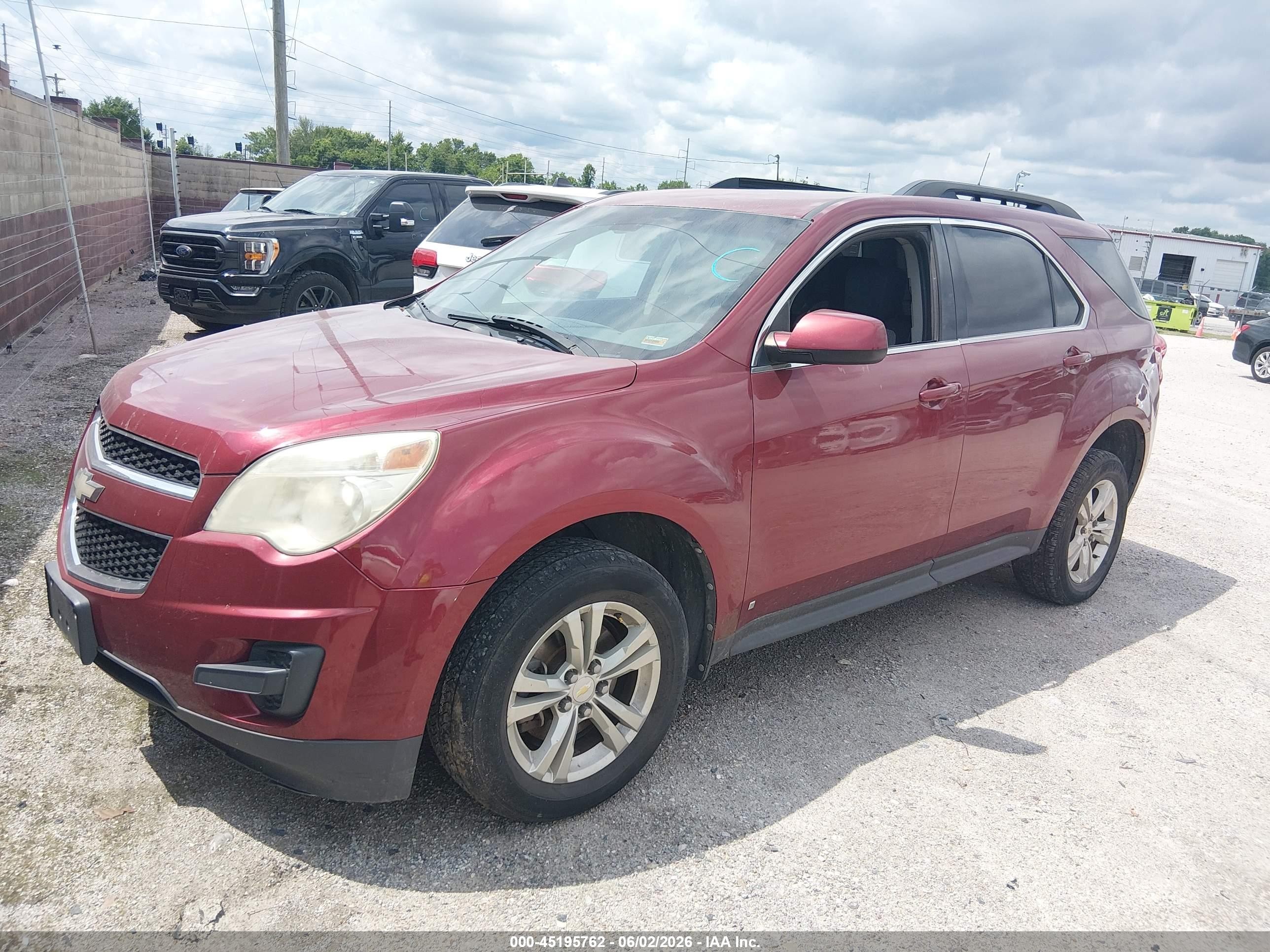 2010 Chevrolet Equinox Lt Maroon vin: 2CNALDEW4A6219841