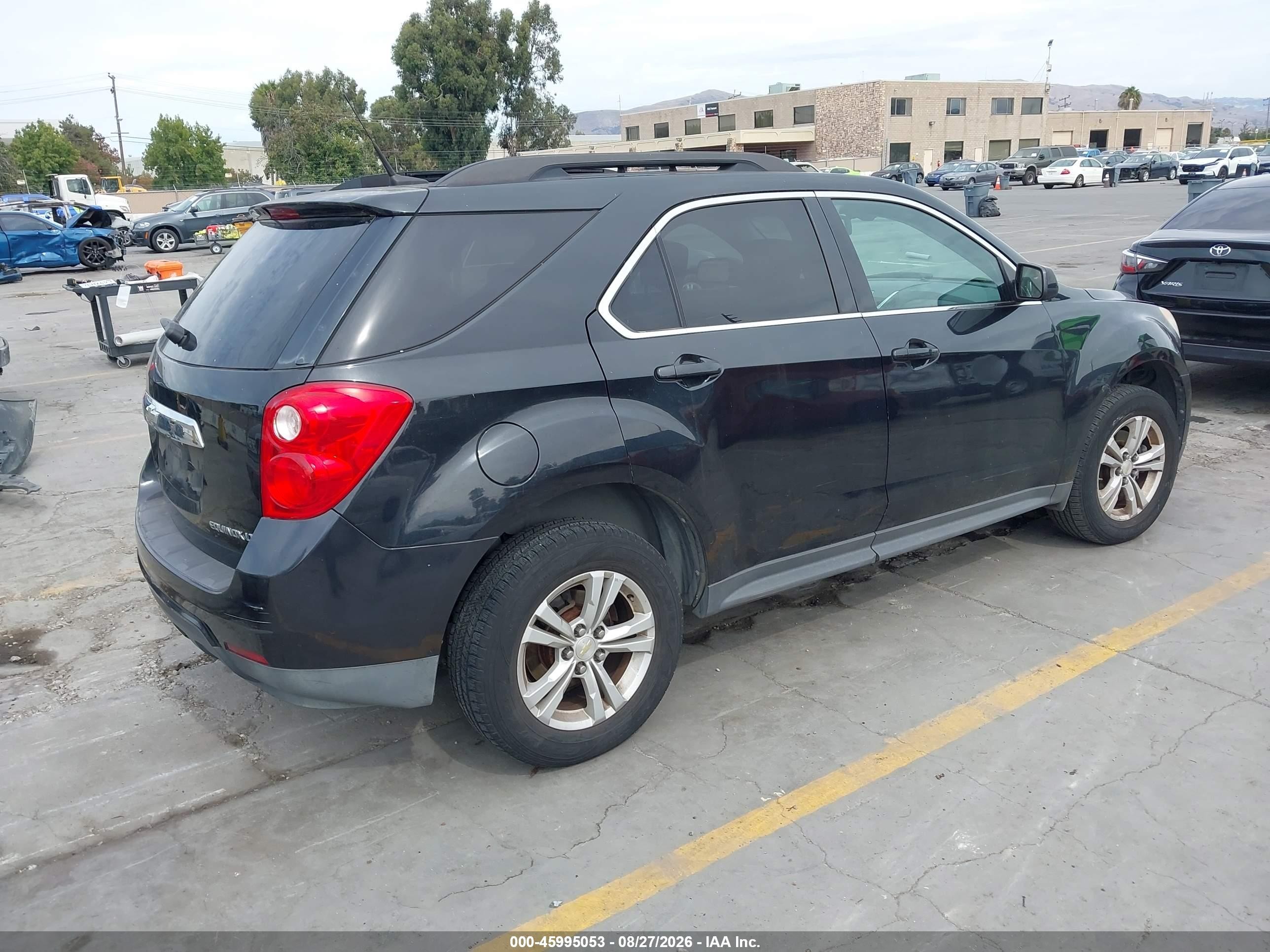 2010 Chevrolet Equinox Lt Black vin: 2CNALDEW4A6299481