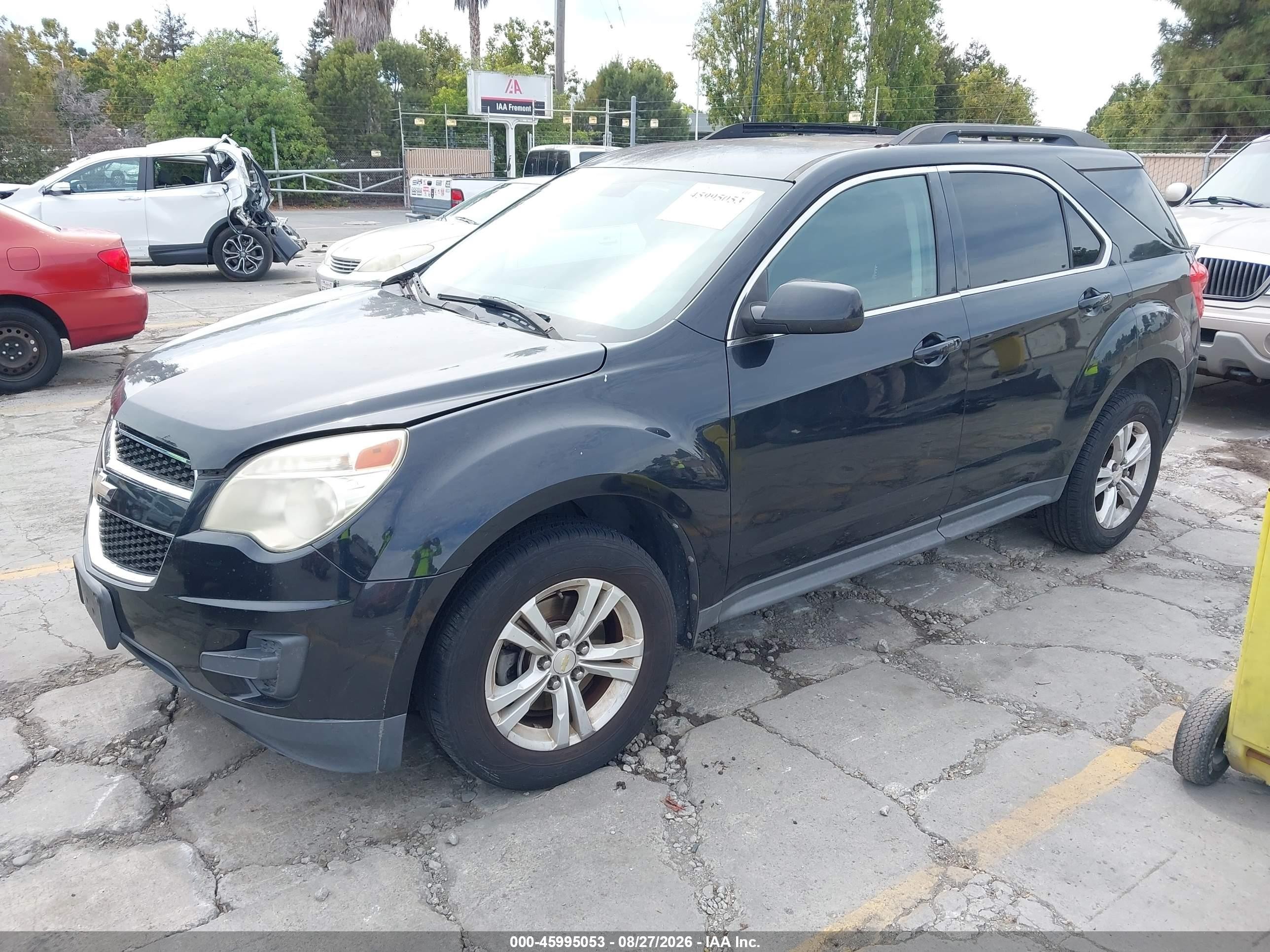 2010 Chevrolet Equinox Lt Black vin: 2CNALDEW4A6299481