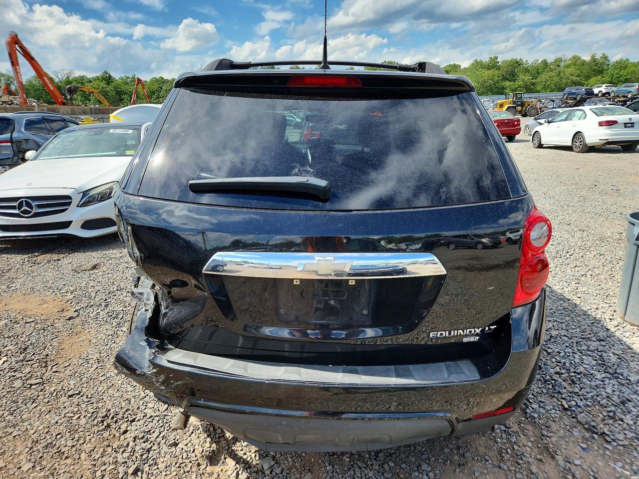 2010 Chevrolet Equinox Lt Black vin: 2CNALDEW5A6269857