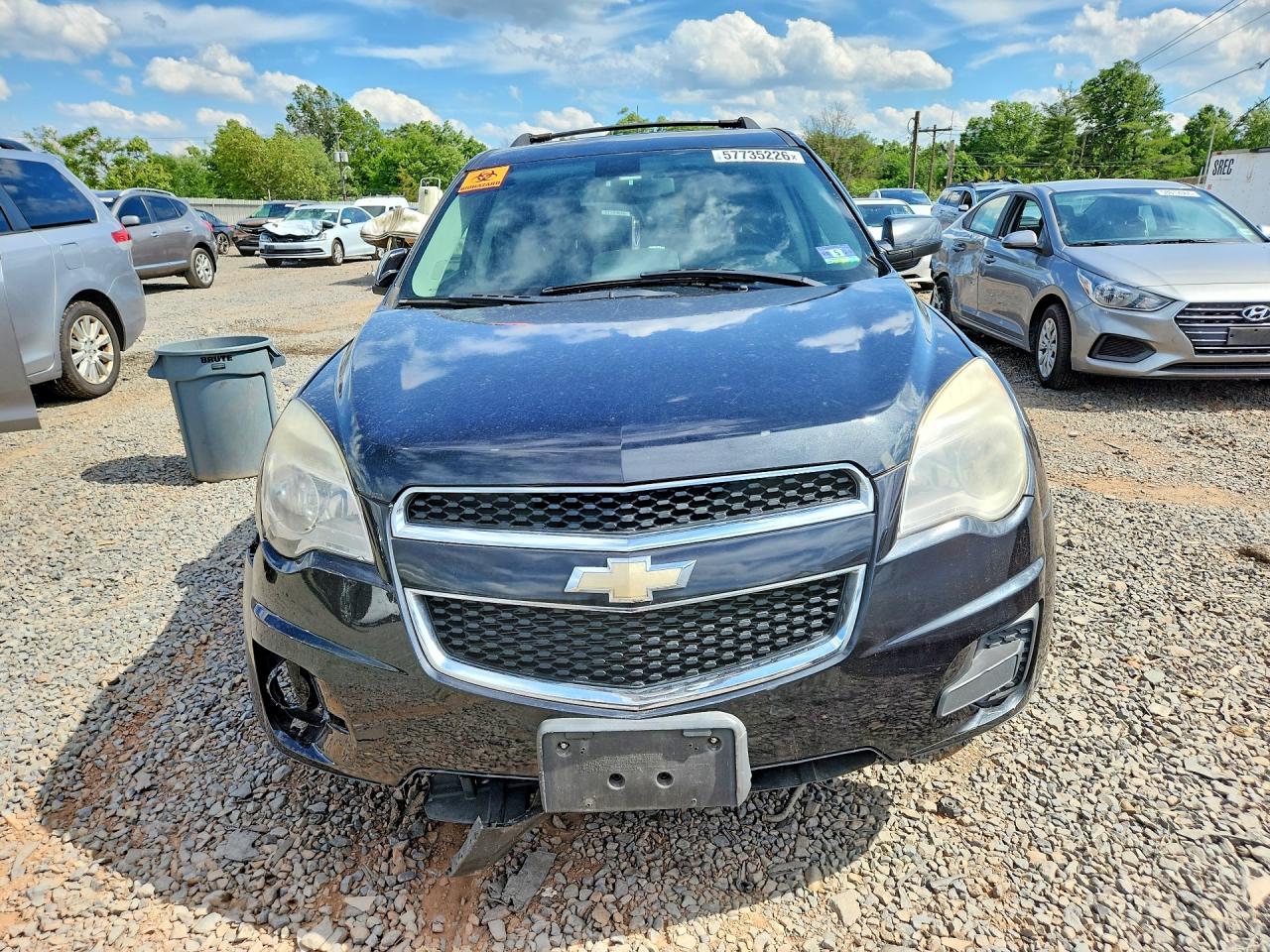 2010 Chevrolet Equinox Lt Black vin: 2CNALDEW5A6269857