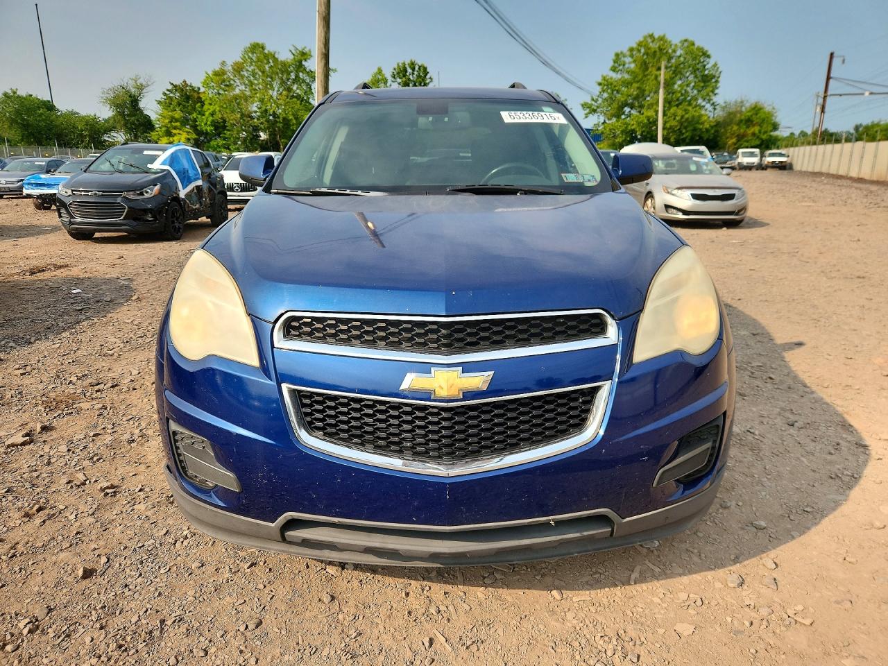 2010 Chevrolet Equinox Lt Blue vin: 2CNALDEW5A6285735