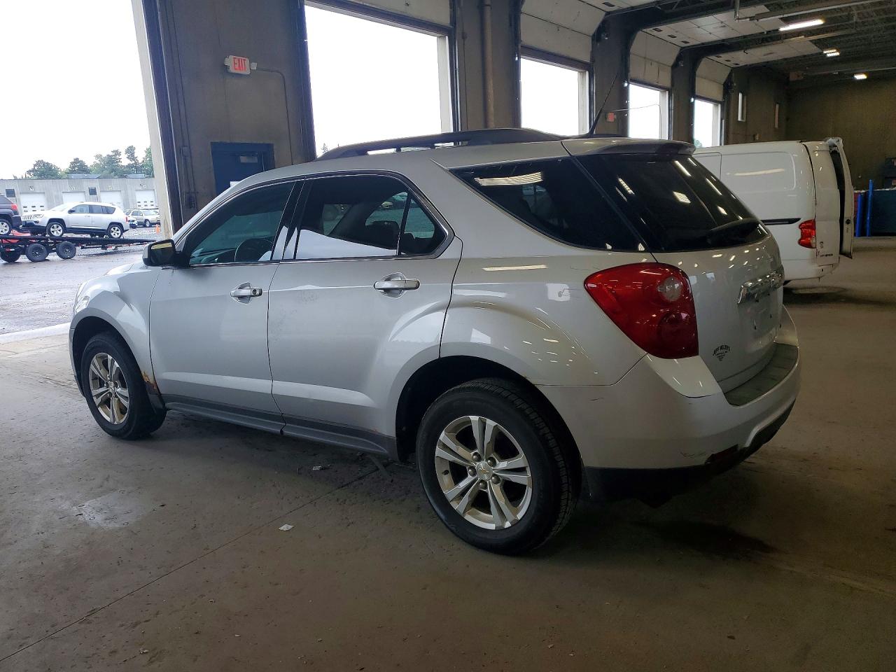 2010 Chevrolet Equinox Lt Silver vin: 2CNALDEW5A6306549
