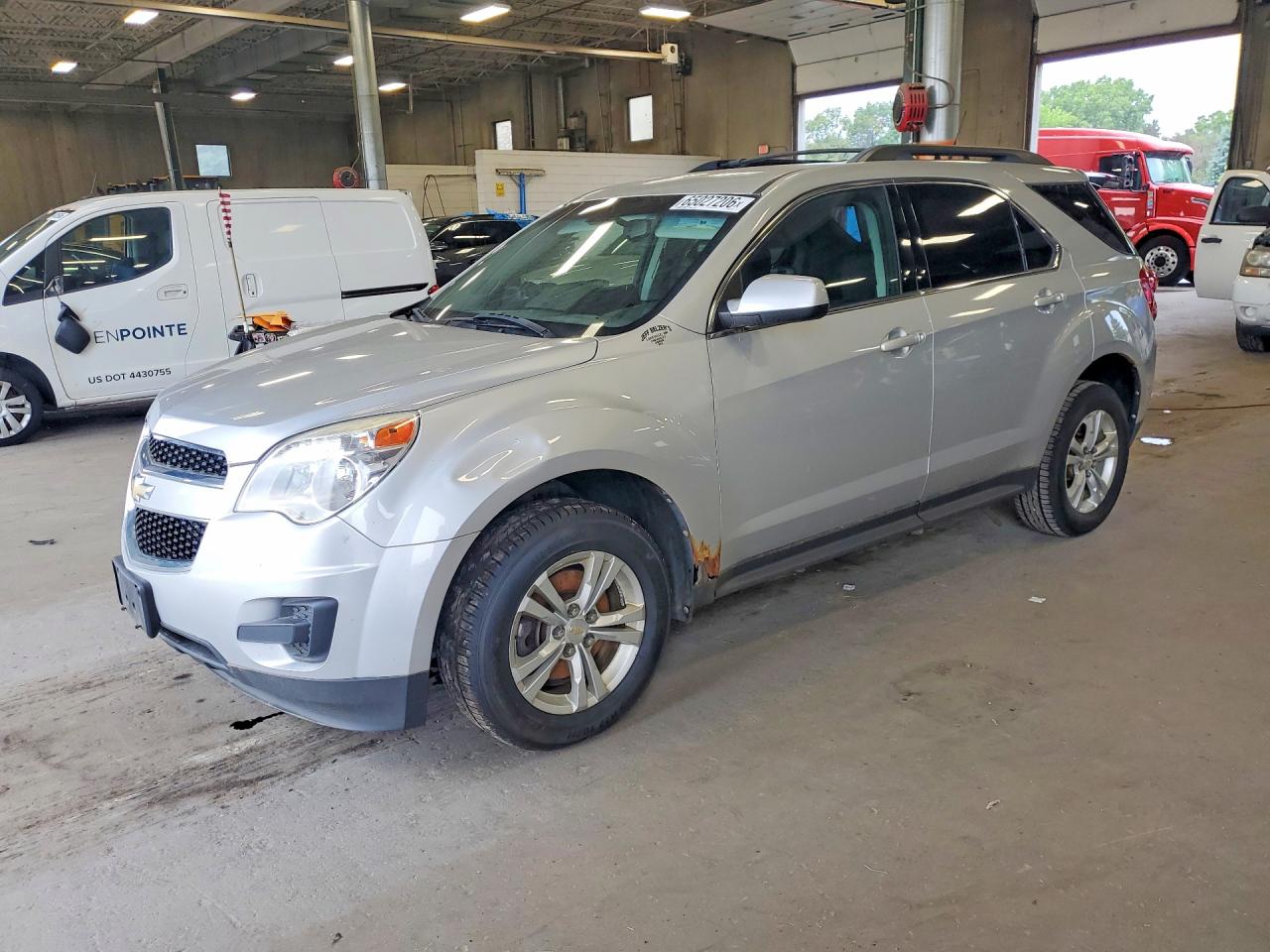 2010 Chevrolet Equinox Lt Silver vin: 2CNALDEW5A6306549