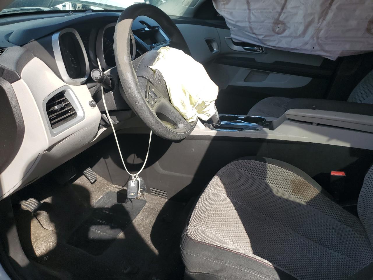 2010 Chevrolet Equinox Lt White vin: 2CNALDEW5A6308995