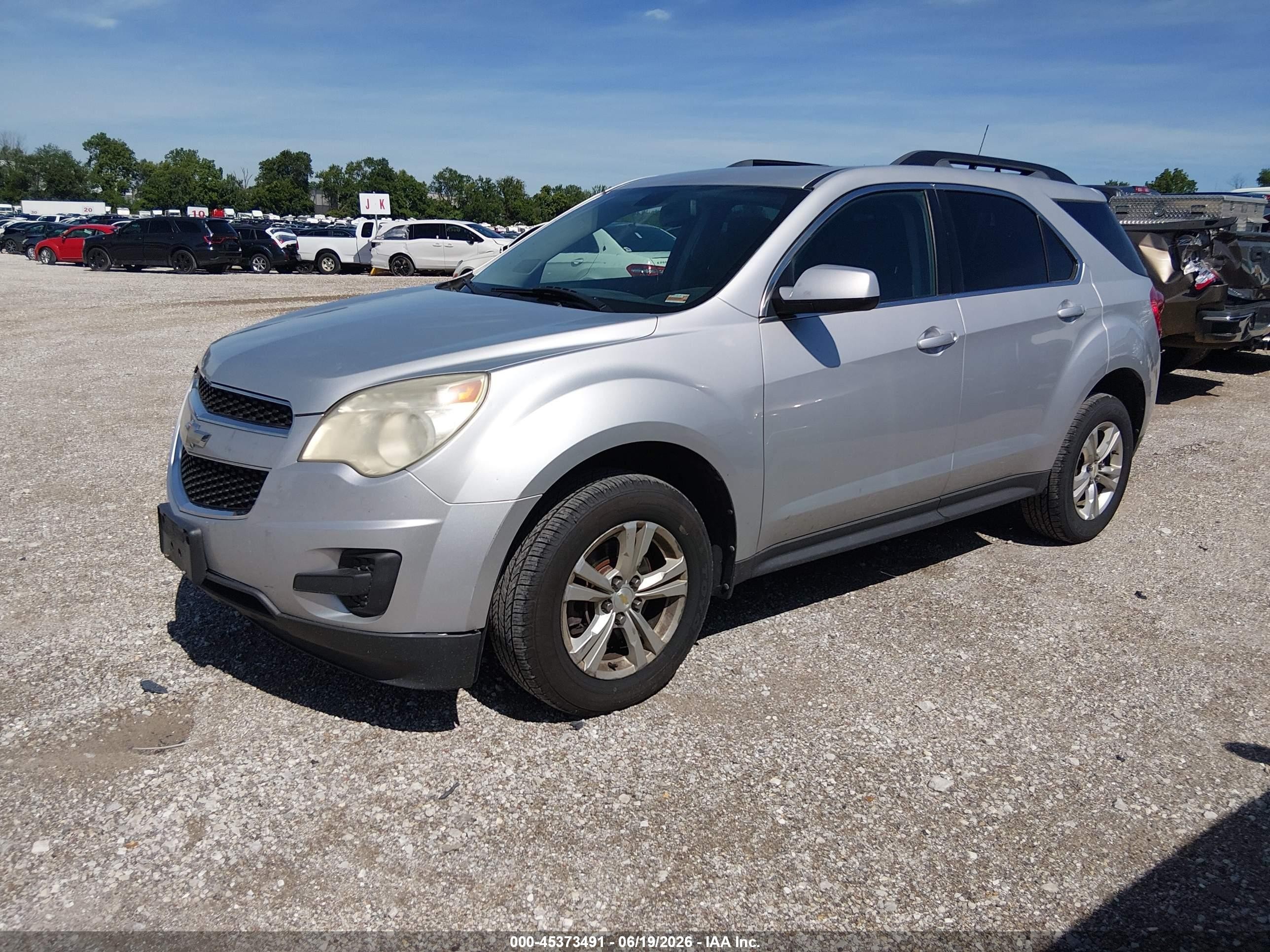 2010 Chevrolet Equinox Lt Silver vin: 2CNALDEW5A6335923