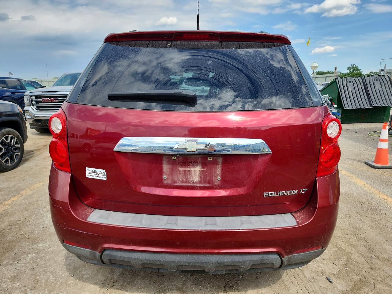 2010 Chevrolet Equinox Lt Красный vin: 2CNALDEW5A6374494