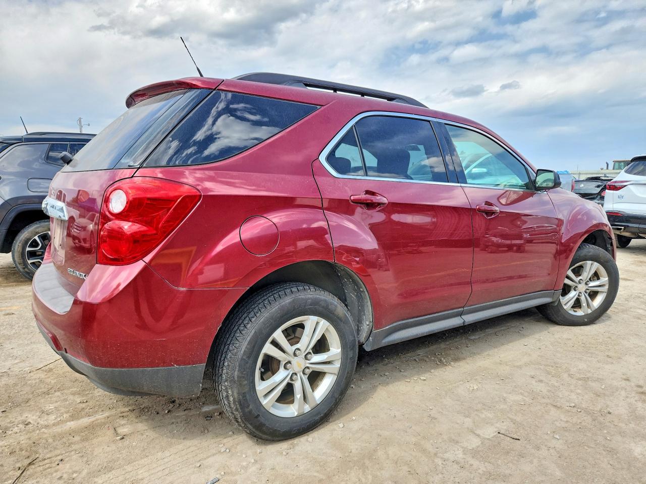 2010 Chevrolet Equinox Lt Красный vin: 2CNALDEW5A6374494