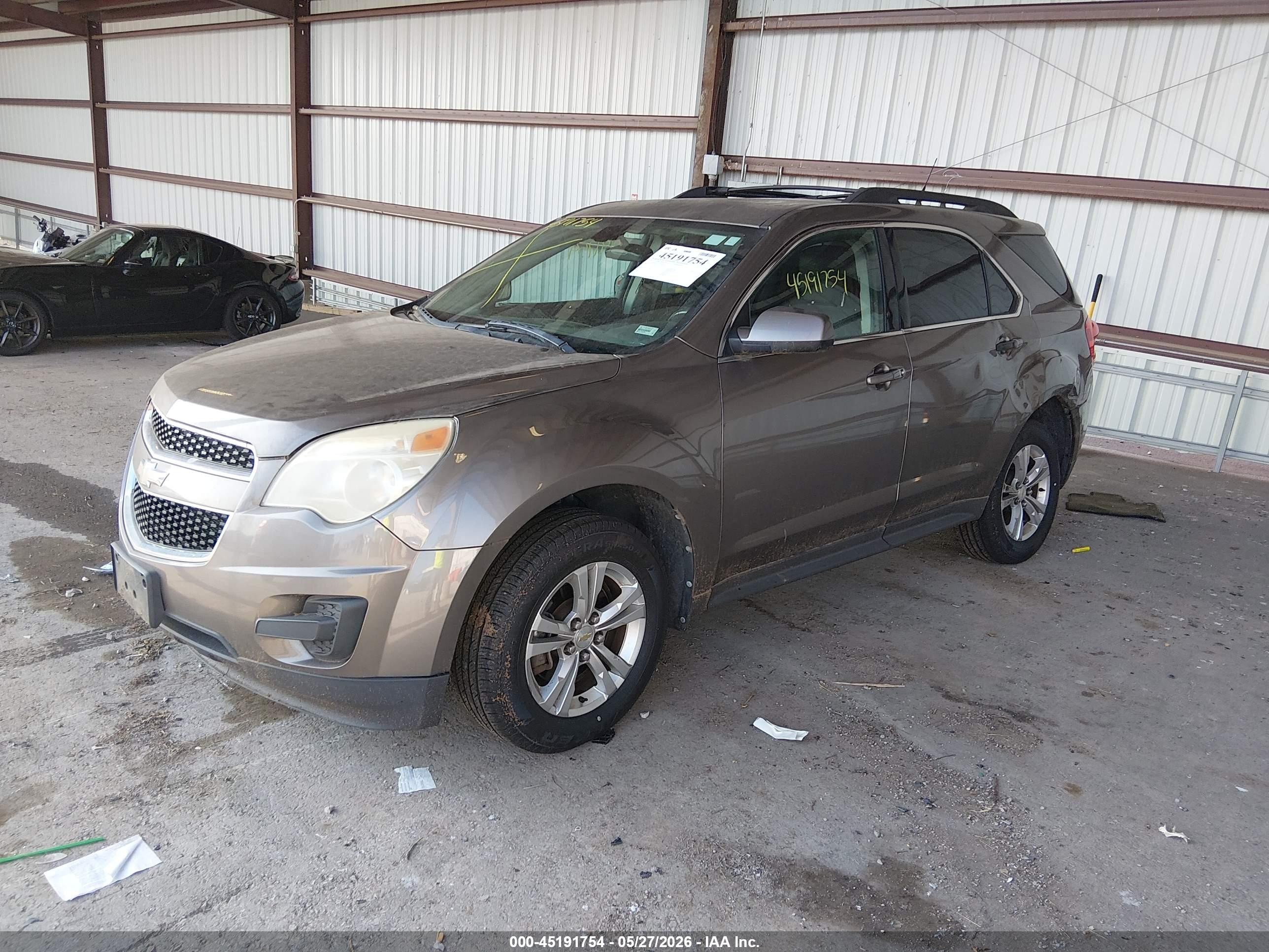 2010 Chevrolet Equinox Lt Tan vin: 2CNALDEW5A6392803