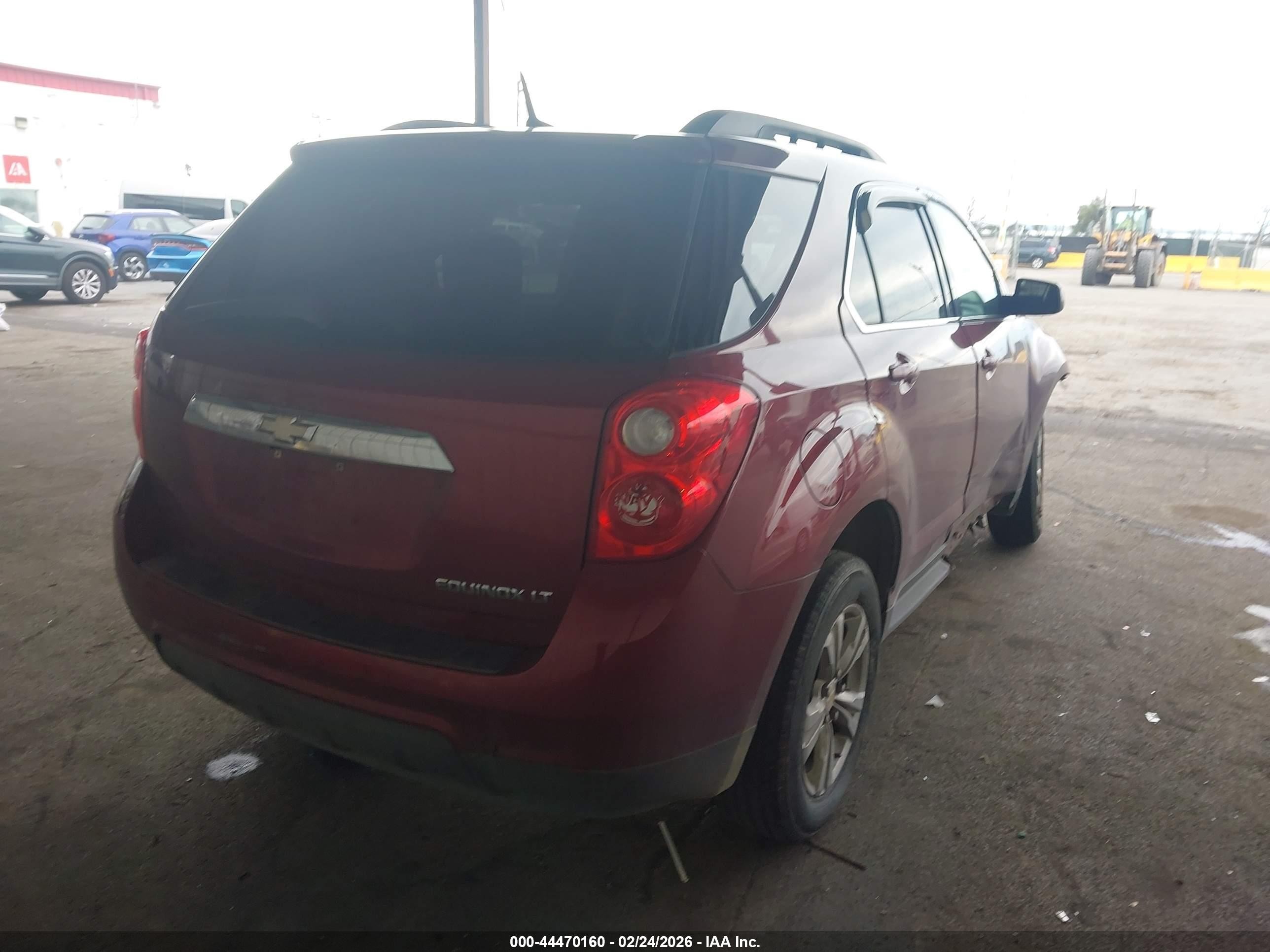 2010 Chevrolet Equinox Lt Burgundy vin: 2CNALDEW6A6203074
