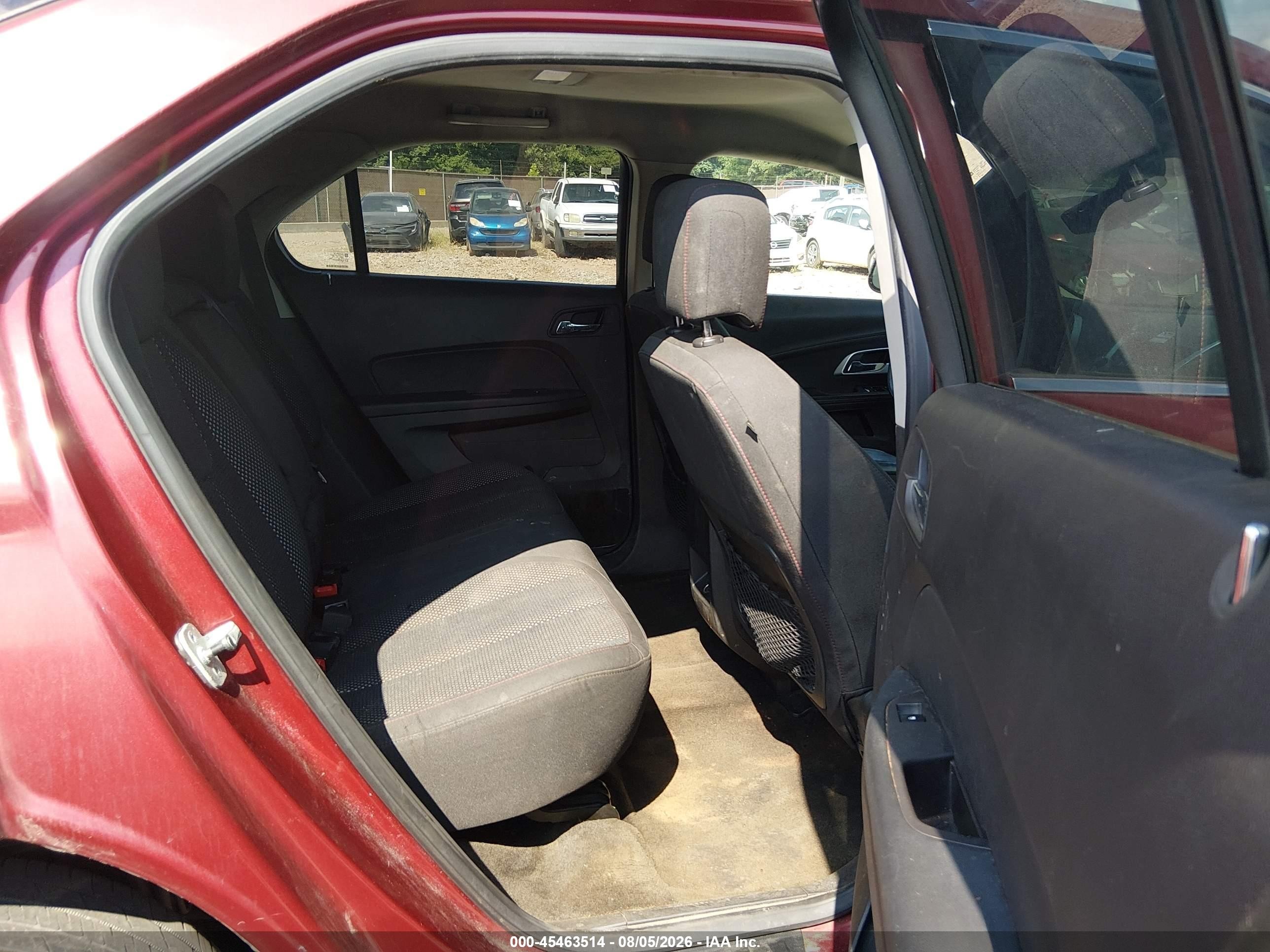 2010 Chevrolet Equinox Lt Burgundy vin: 2CNALDEW6A6257006