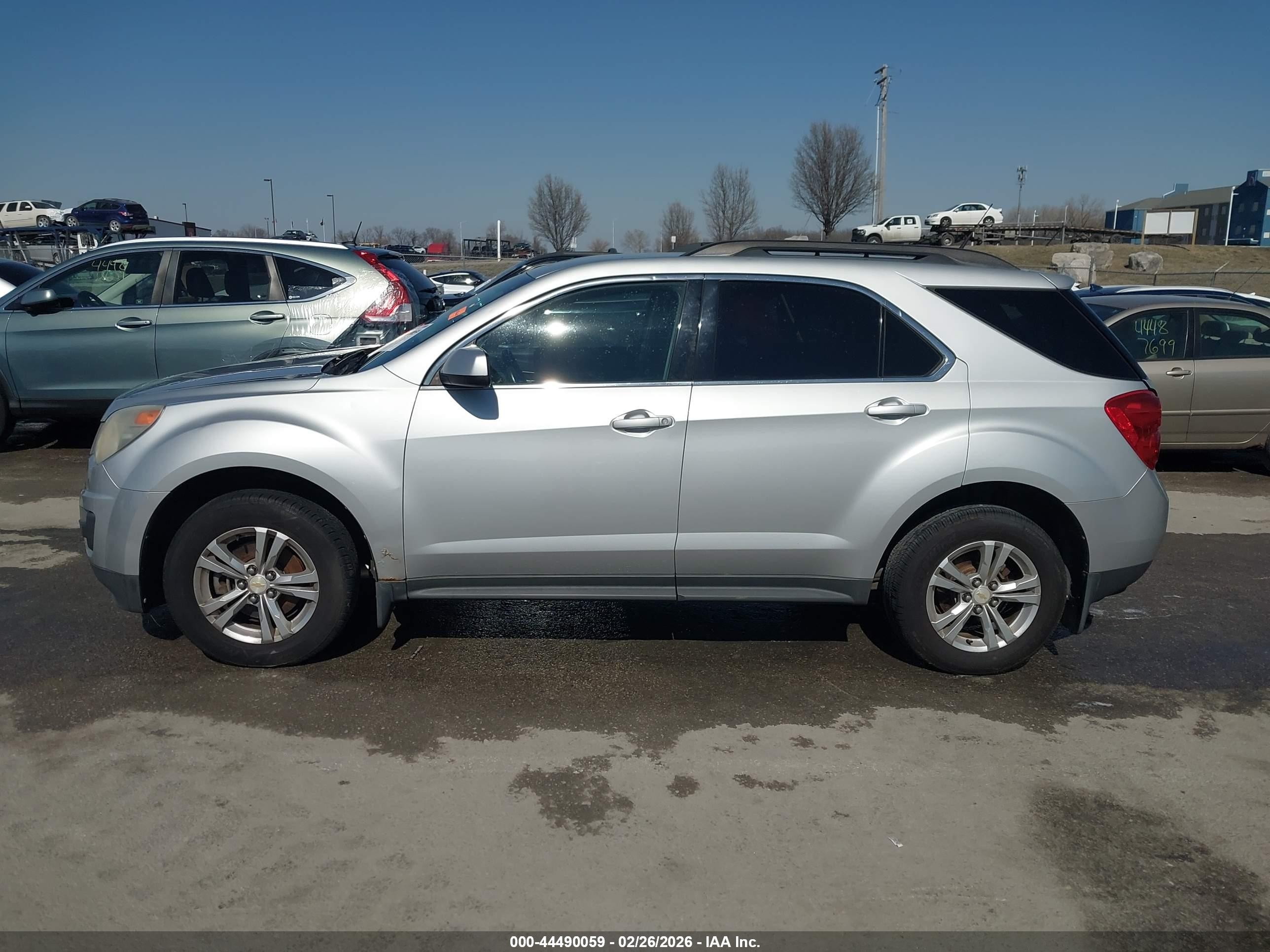 2010 Chevrolet Equinox Lt Silver vin: 2CNALDEW6A6410516