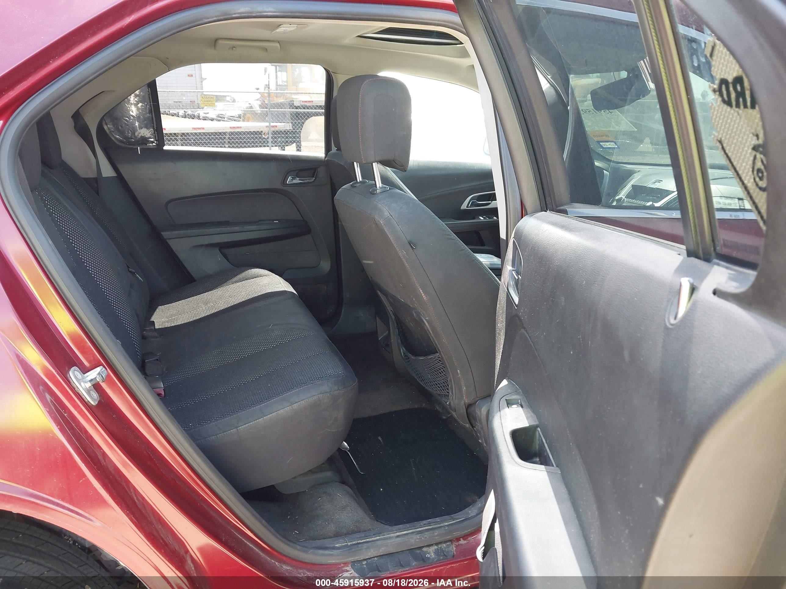 2010 Chevrolet Equinox Lt Красный vin: 2CNALDEW7A6264059