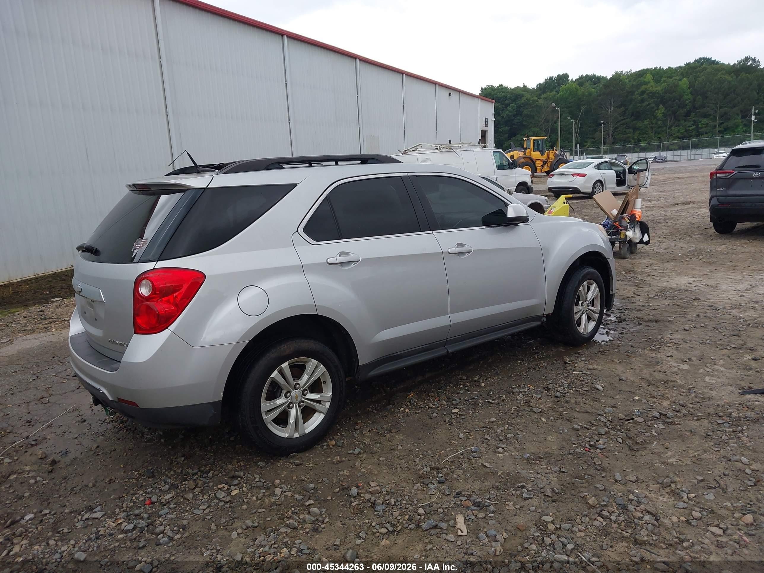 2010 Chevrolet Equinox Lt Silver vin: 2CNALDEW7A6273831