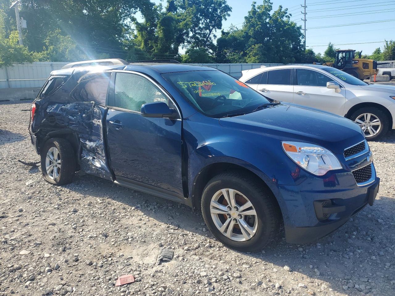 2010 Chevrolet Equinox Lt Blue vin: 2CNALDEW7A6293755
