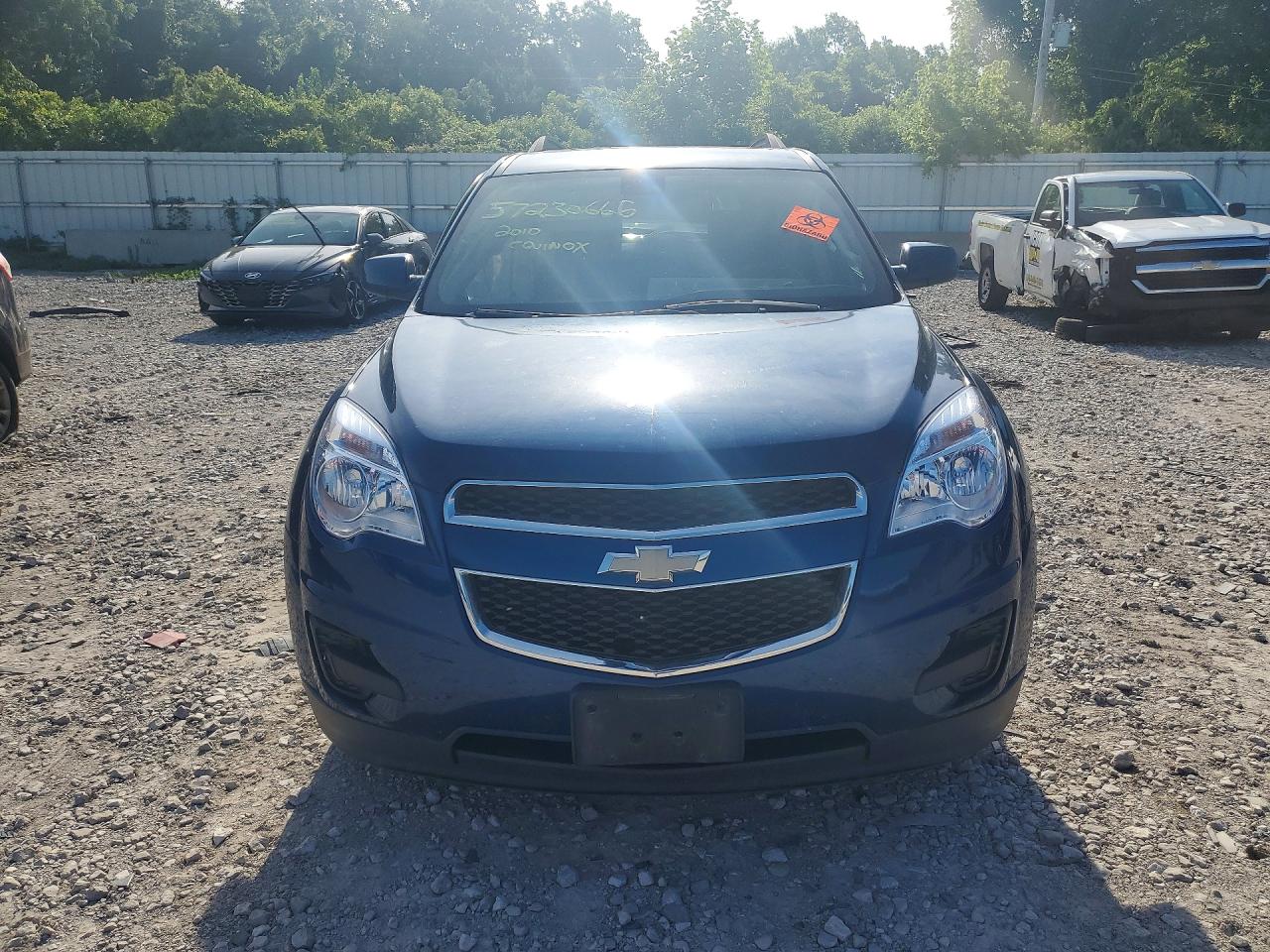 2010 Chevrolet Equinox Lt Blue vin: 2CNALDEW7A6293755