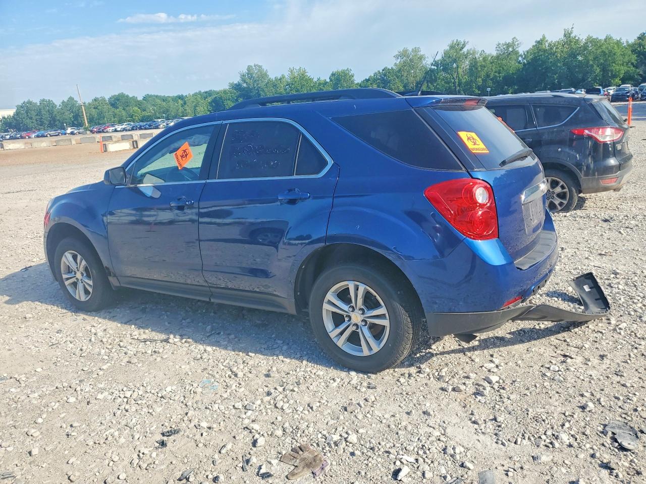 2010 Chevrolet Equinox Lt Blue vin: 2CNALDEW7A6293755