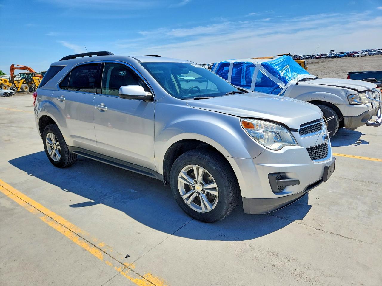 2010 Chevrolet Equinox Lt Silver vin: 2CNALDEW7A6309369