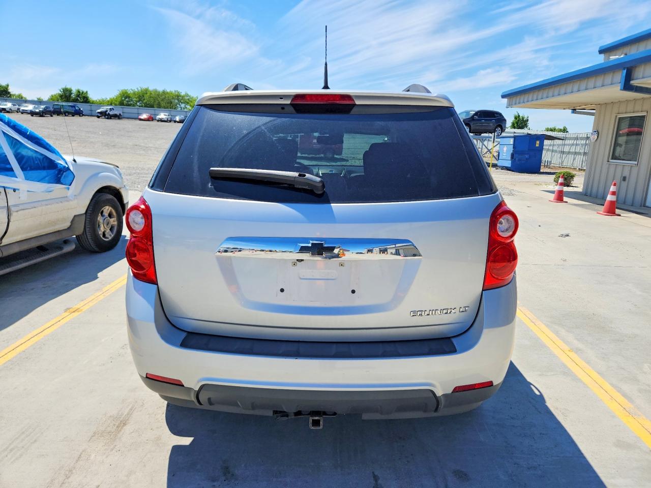 2010 Chevrolet Equinox Lt Silver vin: 2CNALDEW7A6309369